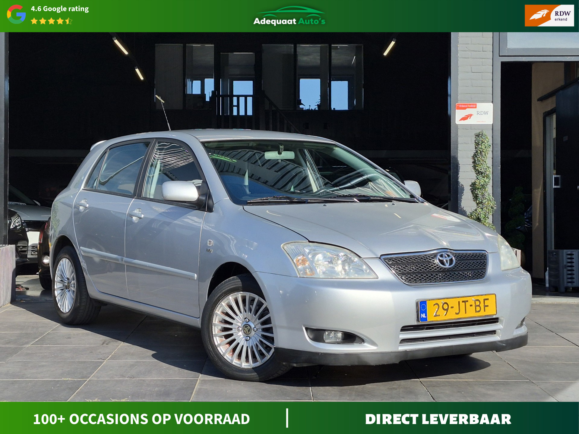 Toyota Toyota Corolla 1.6 VVT-i Linea Sol|2e eig|NAP|Airco|Trekhaak 2002 - voorkant