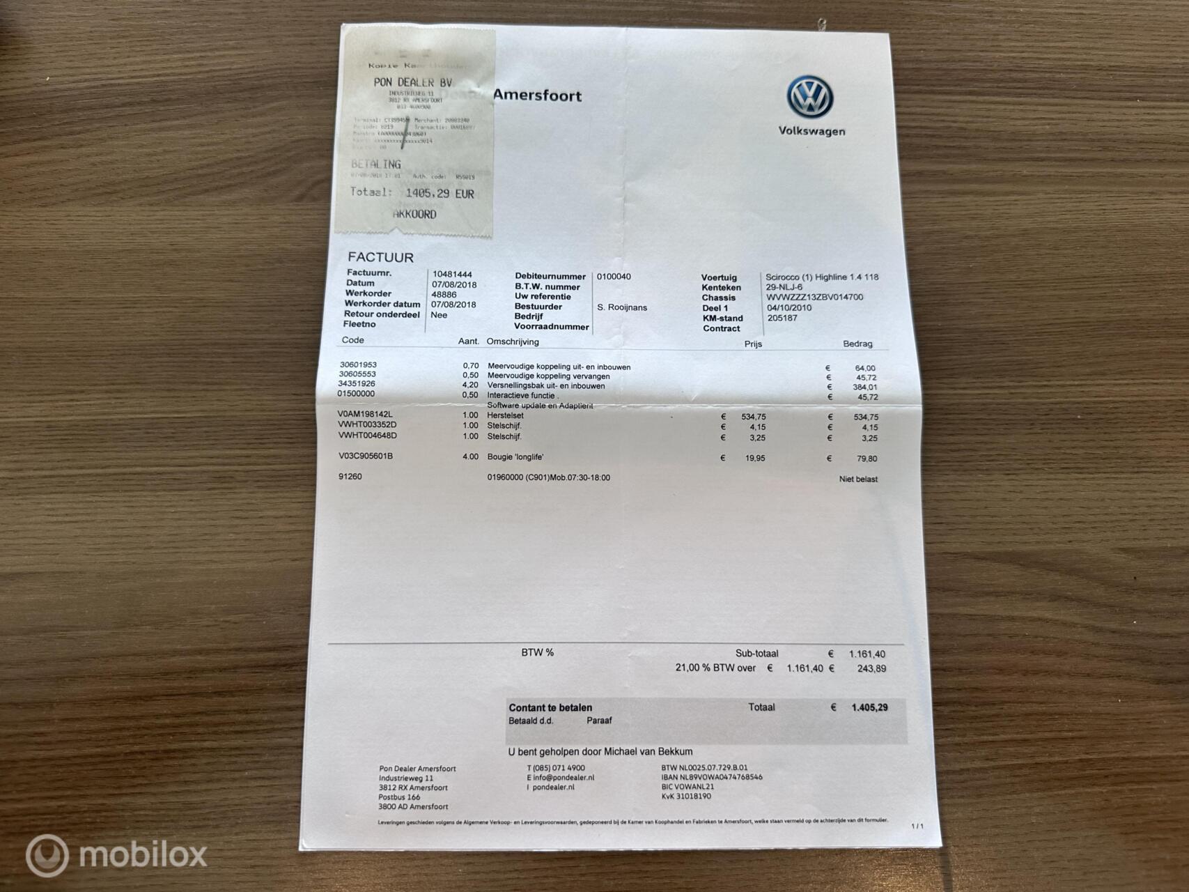 Foto van Volkswagen Scirocco