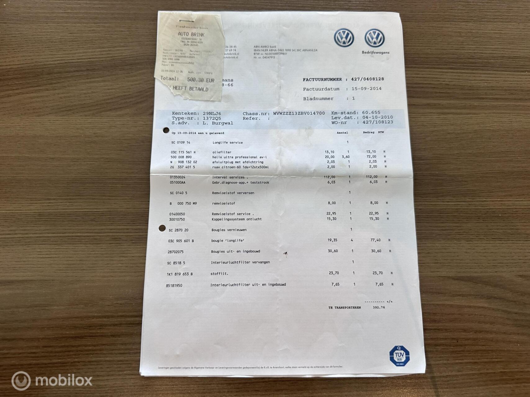 Foto van Volkswagen Scirocco
