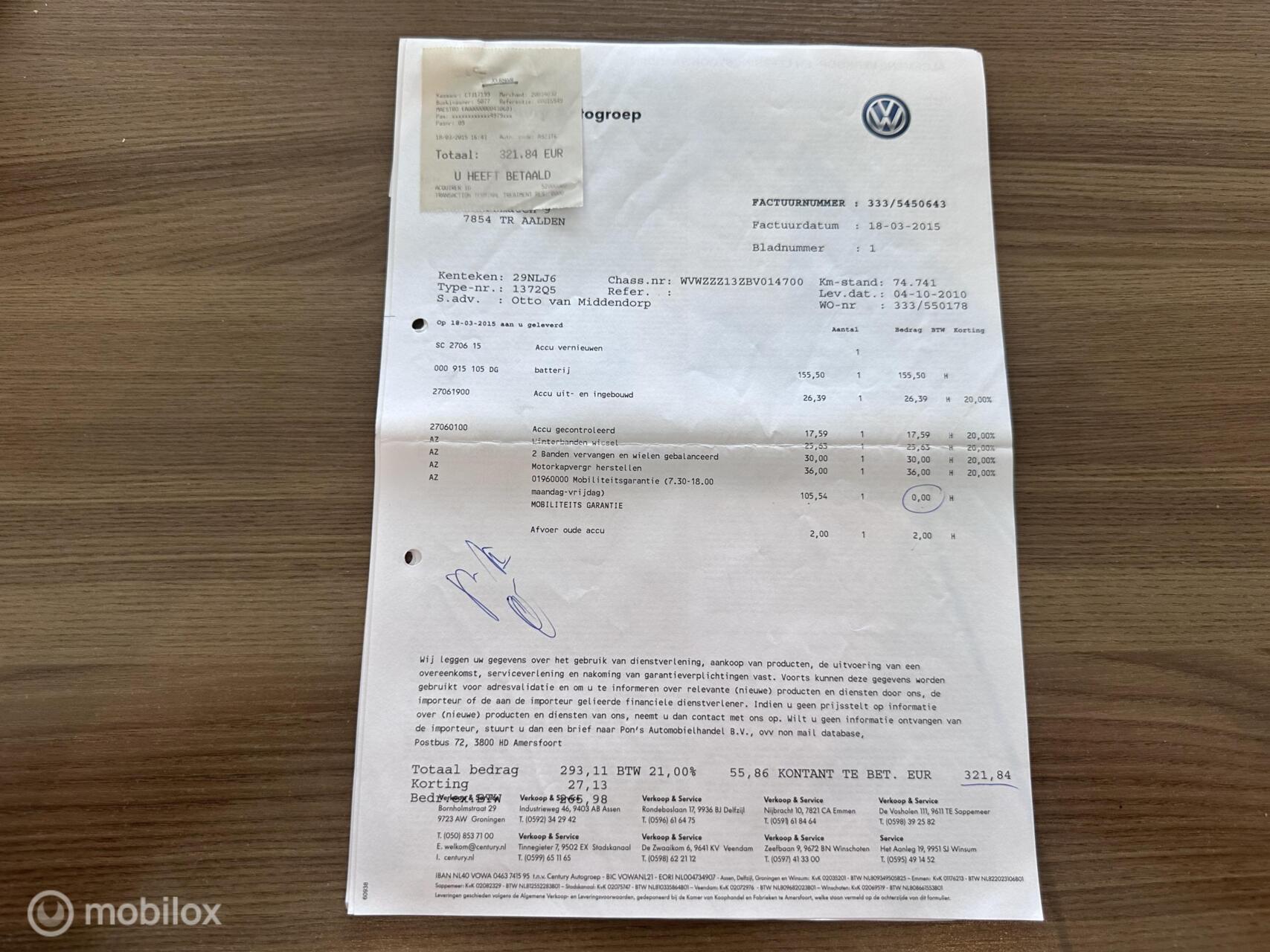 Foto van Volkswagen Scirocco