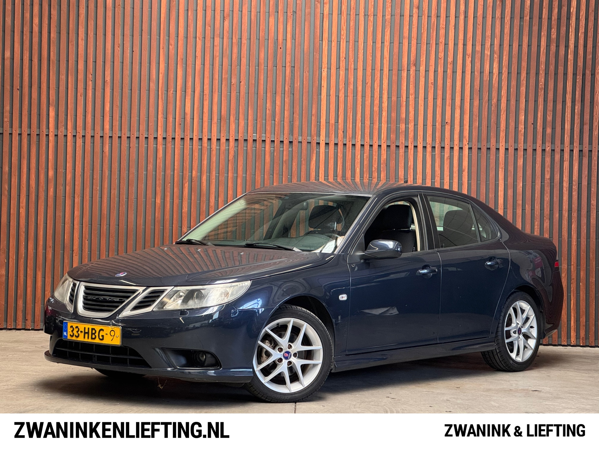 Saab Saab 9-3 1.8t Linear Clima-Cruise-17 inch LM-Elek.pakket-NL Auto-NAP-1e Eig.! 2008 - voorkant
