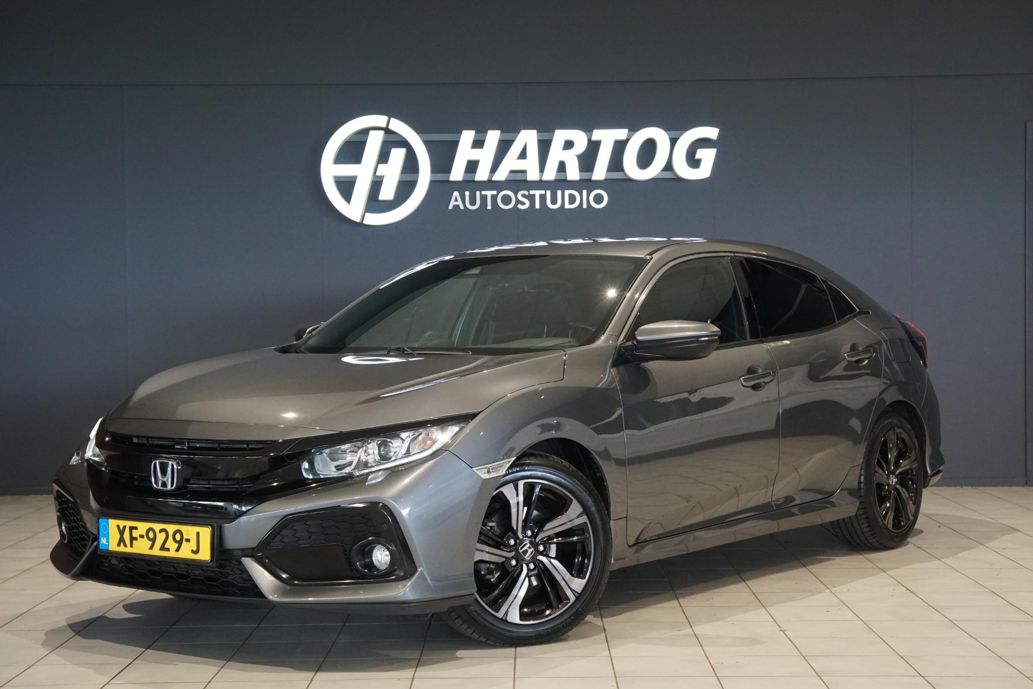 Honda Civic 5dr 1.0 i-VTEC Elegance 2018 - voorkant
