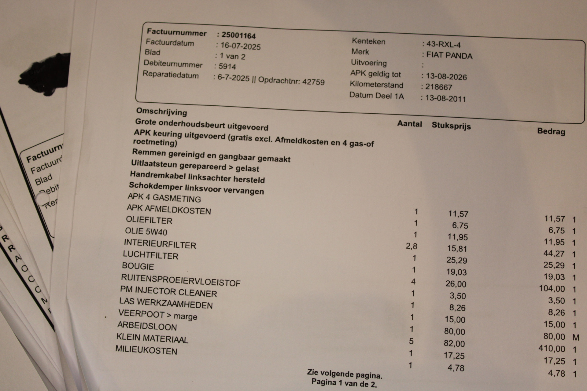Foto van Fiat Fiat Panda