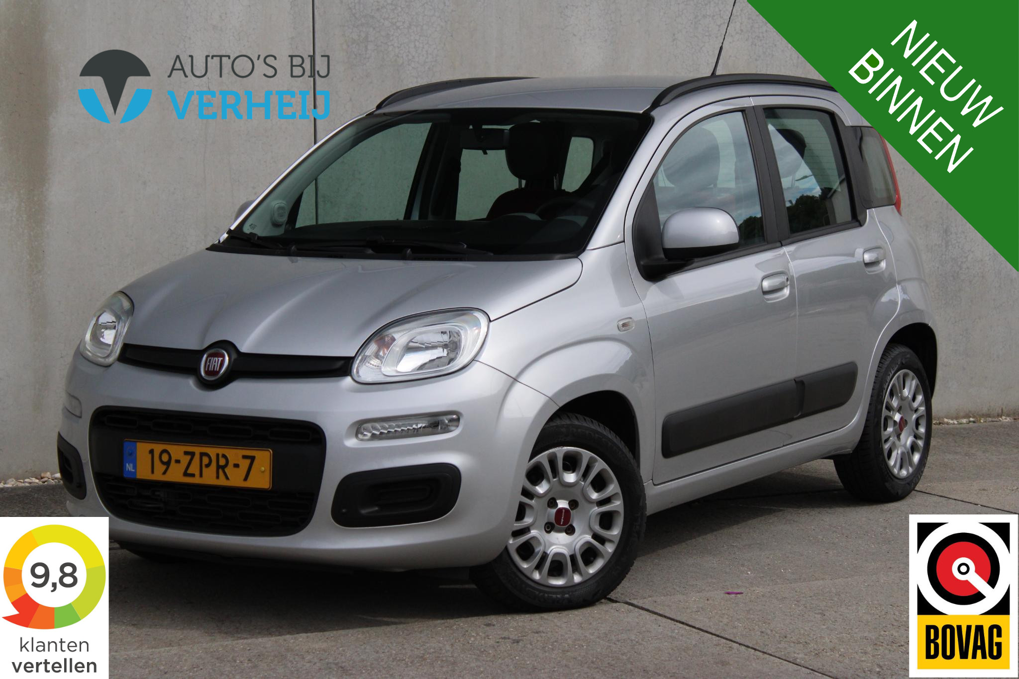 Fiat Panda 0.9 TwinAir Easy 2013 - voorkant