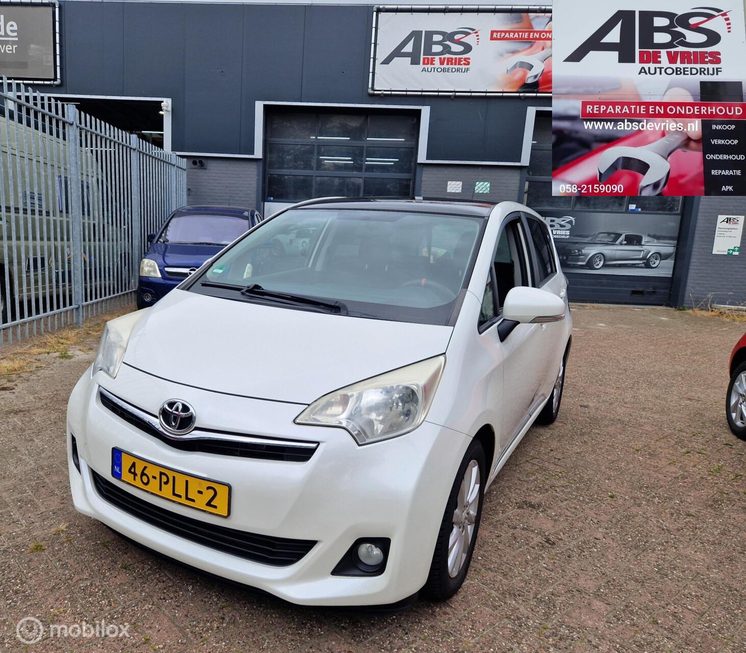 Toyota Toyota Verso-s 1.3 VVT-i Aspiration AIRCO CR CONTR 2011 - voorkant