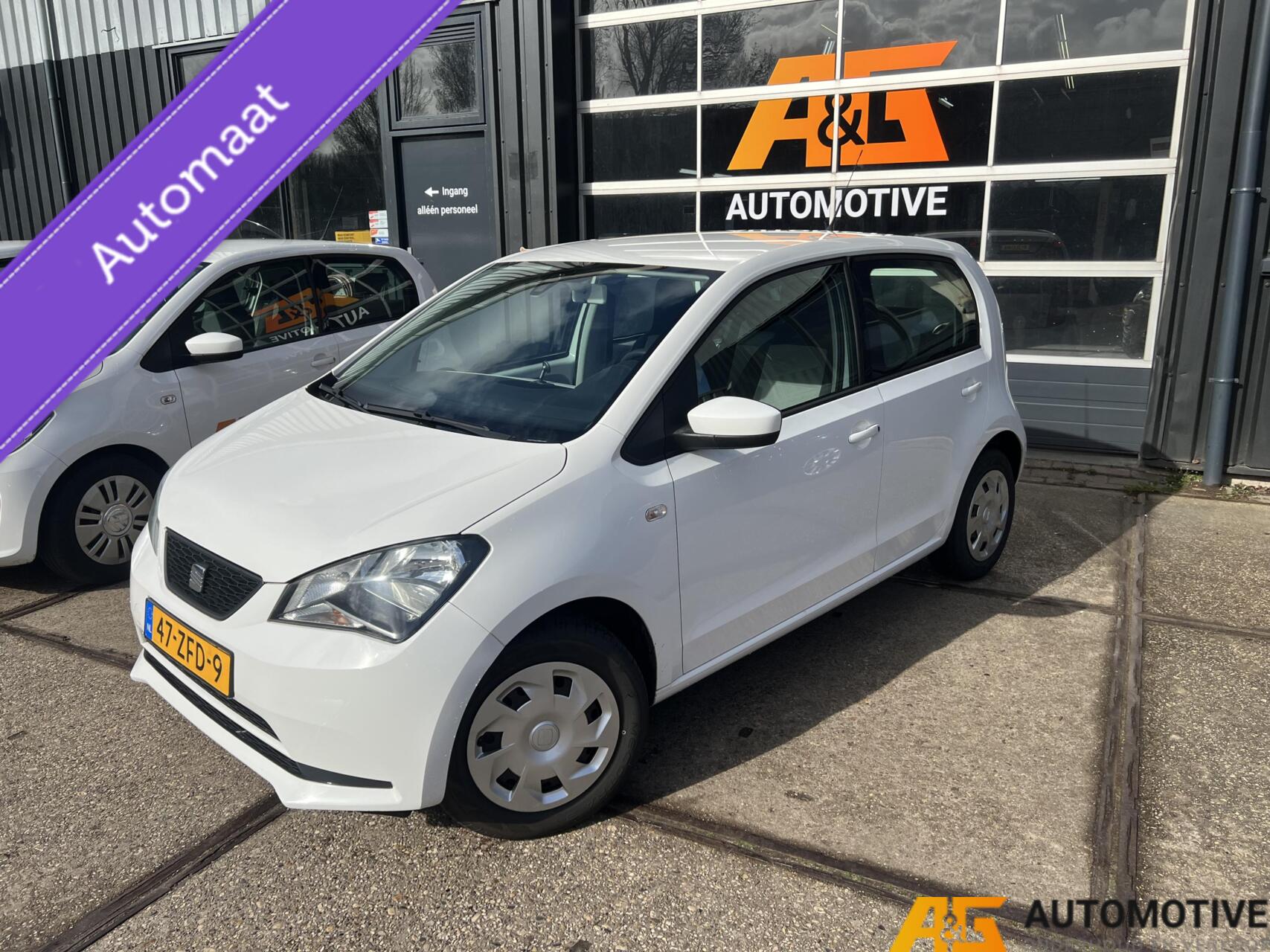 Seat Mii 1.0 2012 5DRS Wit | Automaat | Airco | 2012 - voorkant