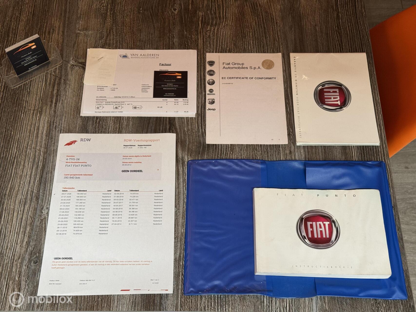 Foto van Fiat Fiat Punto