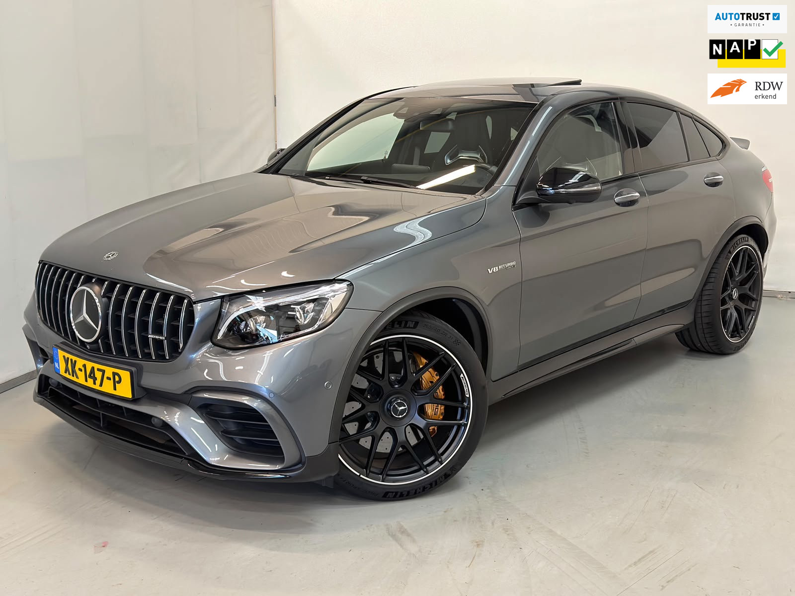 Mercedes-Benz AMG GLC 63 S 4Matic AMG 63 S 4MATIC+ / NL-auto / Schuifdak / Burmester 2019 - voorkant