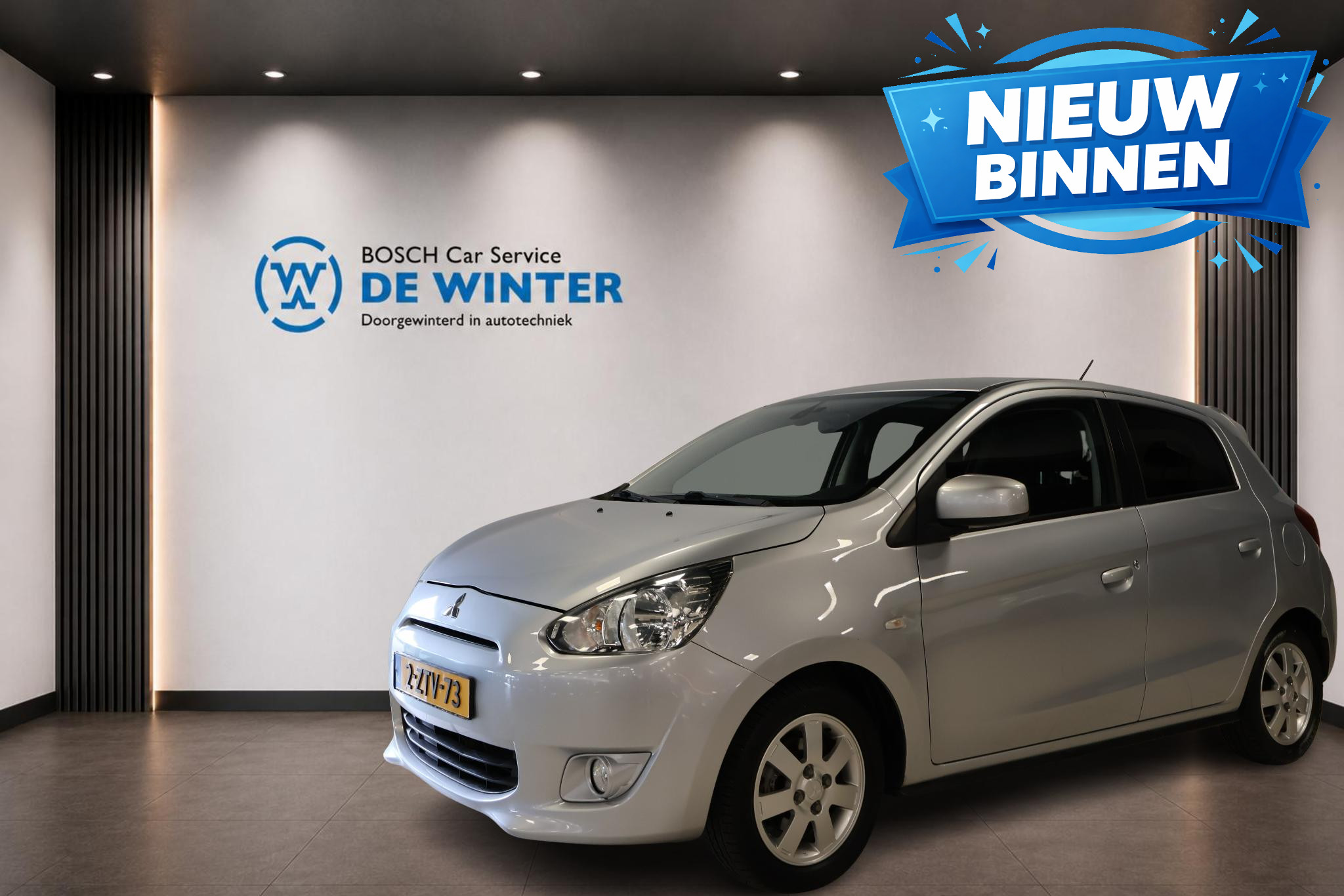 Mitsubishi Mitsubishi Space Star 1.0 Bright 2015 - voorkant