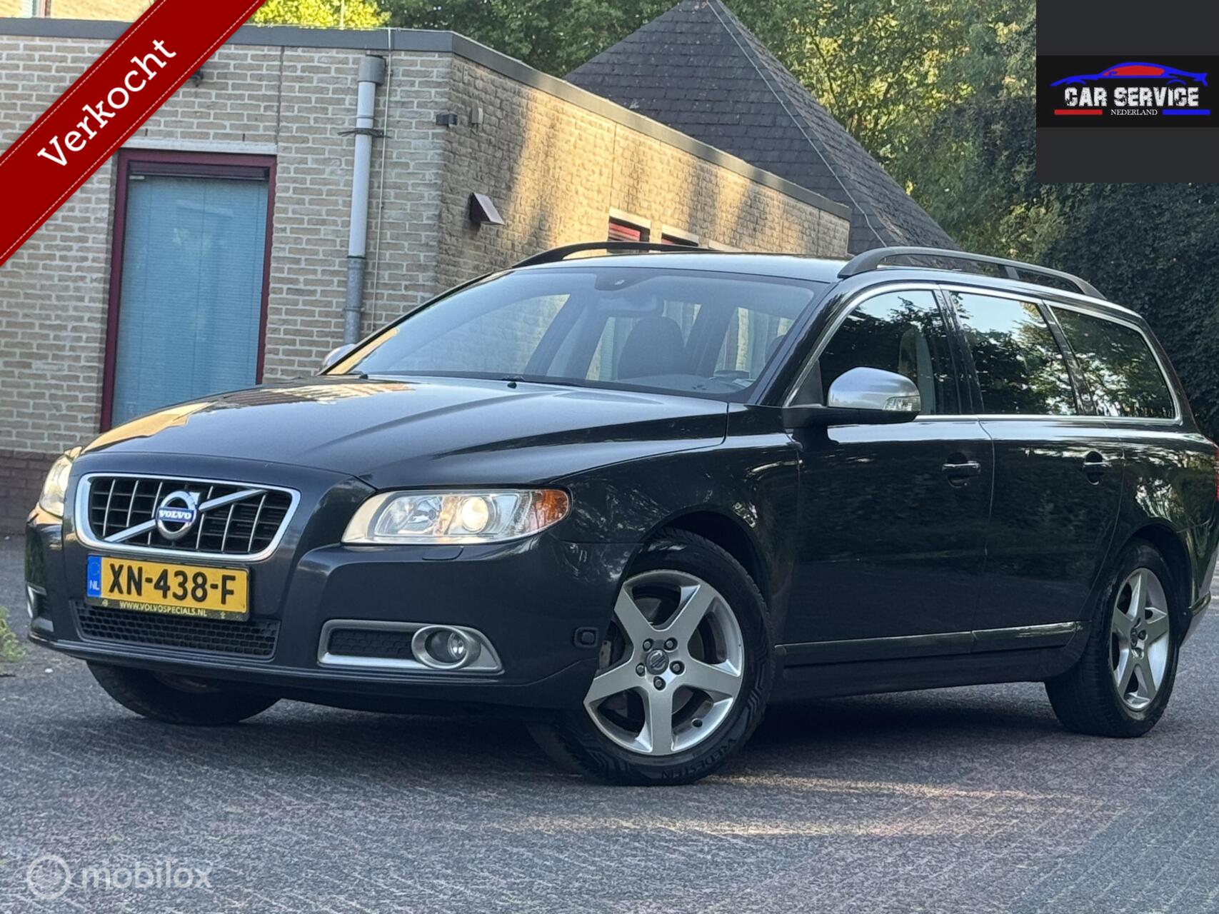 Volvo V70 2.5T Kinetic/LPG G3/NAP/APK/TREKHAAK/STLVW/OH DO 2009 - voorkant