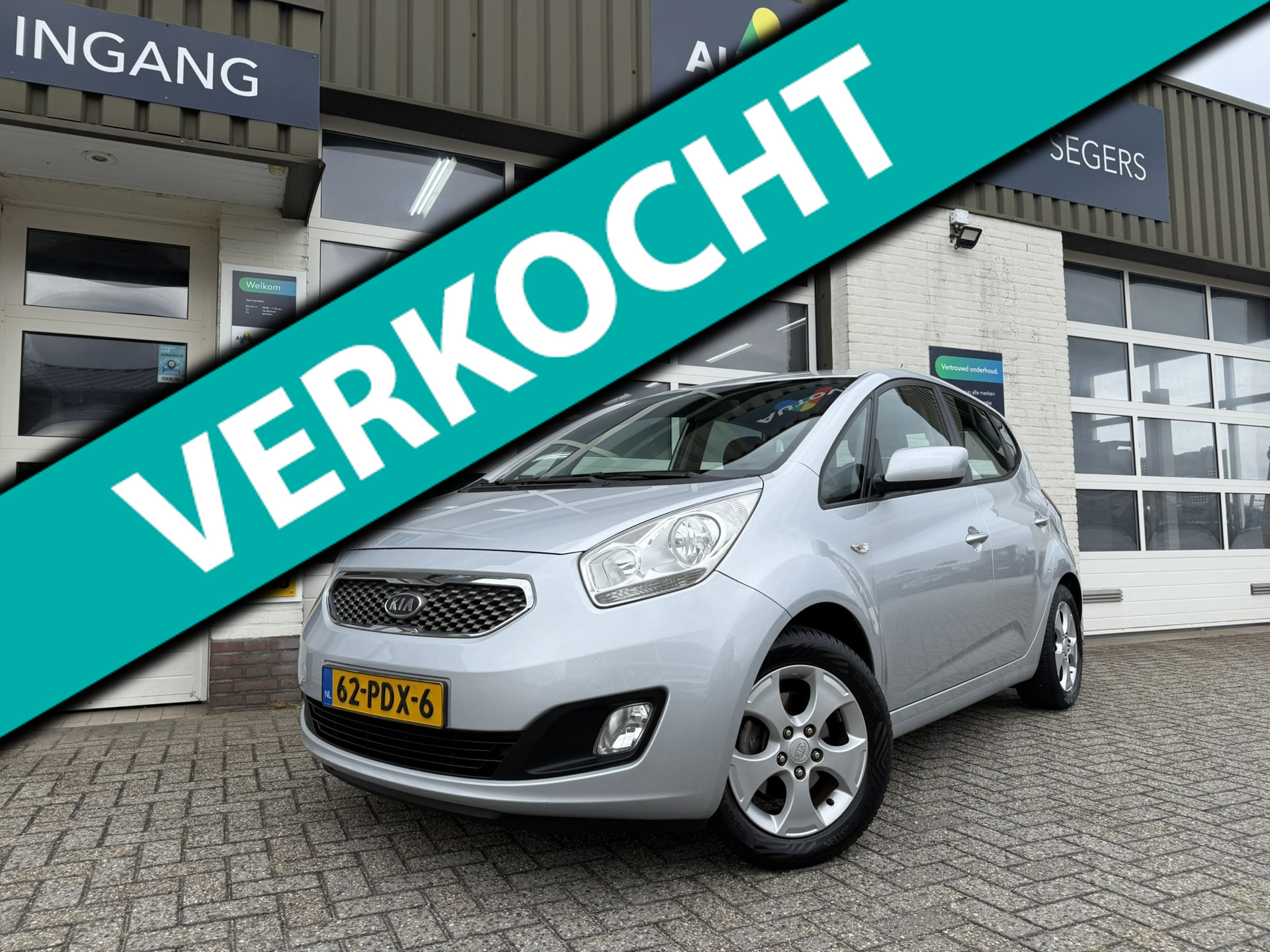 Kia Venga 1.4 CVVT X-tra|Airco|Cruise Control|Trekhaak| 2011 - voorkant