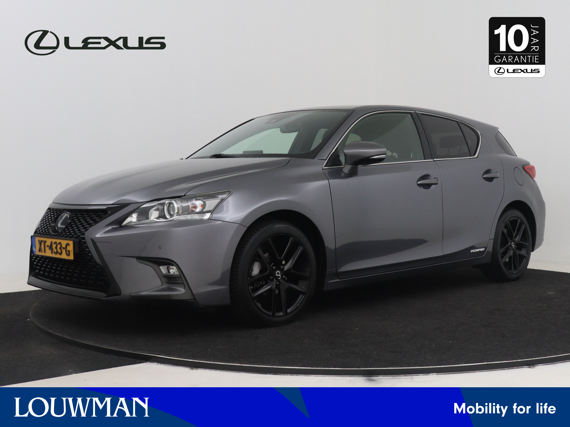 Lexus Lexus Ct200h 200h Sport Edition Mercury Grey metallic 2019 - voorkant