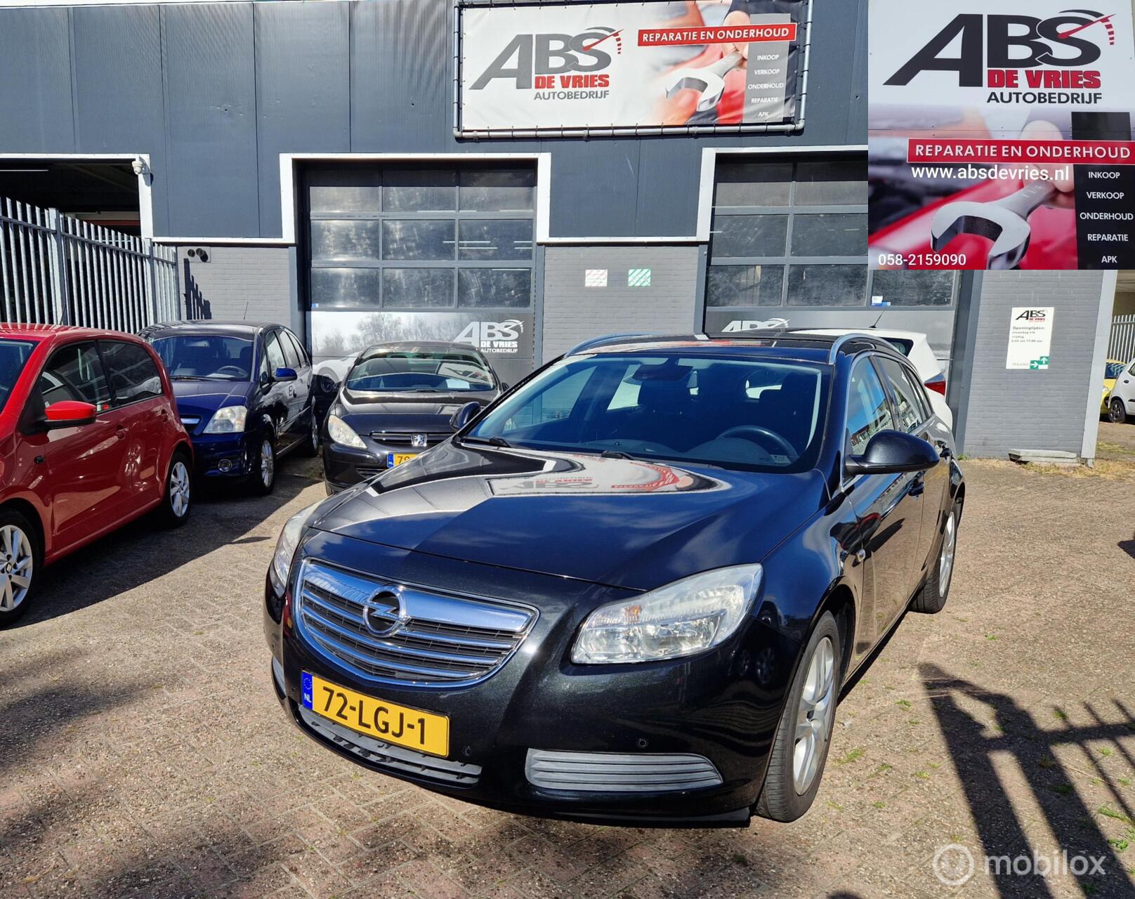 Opel Insignia Sports Tourer 1.6 T Edition AIRCO CR CONTROL 2010 - voorkant