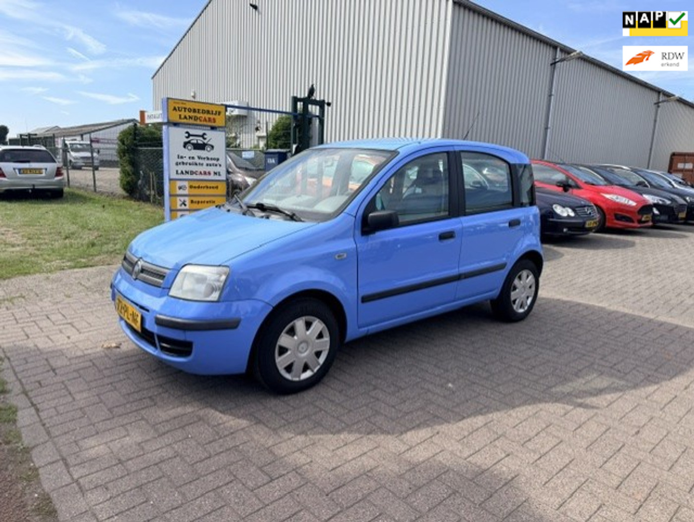 Fiat Fiat Panda 1.2 Dynamic Airco en AUTOMAAT 2004 - voorkant