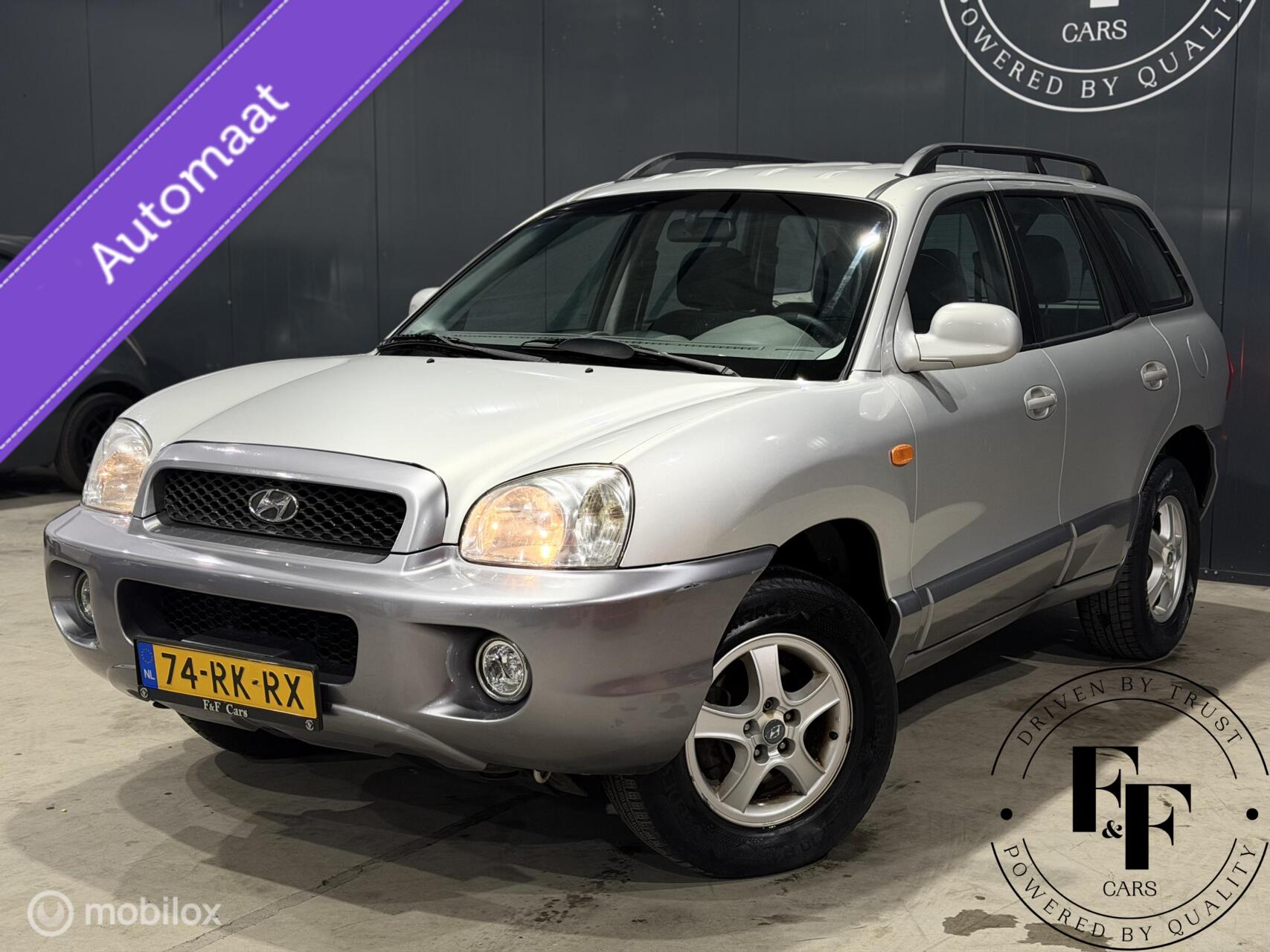 Hyundai Santa Fe 2.7i V6 4W | Nieuwe APK | NAP | Automaat 2005 - voorkant