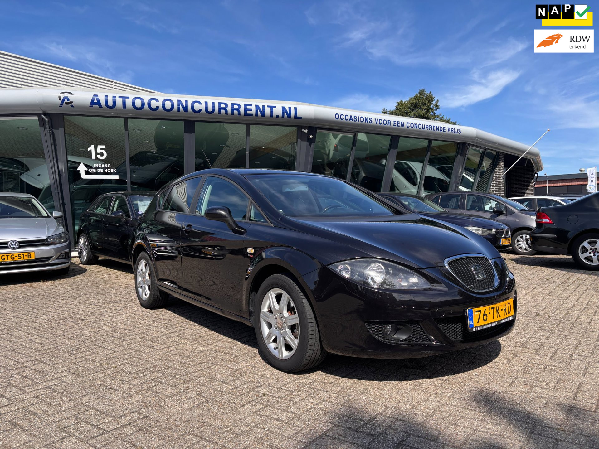 Seat Leon 2.0 FSI Businessline, Nieuwe APK, Inruil mogelijk. 2006 - voorkant