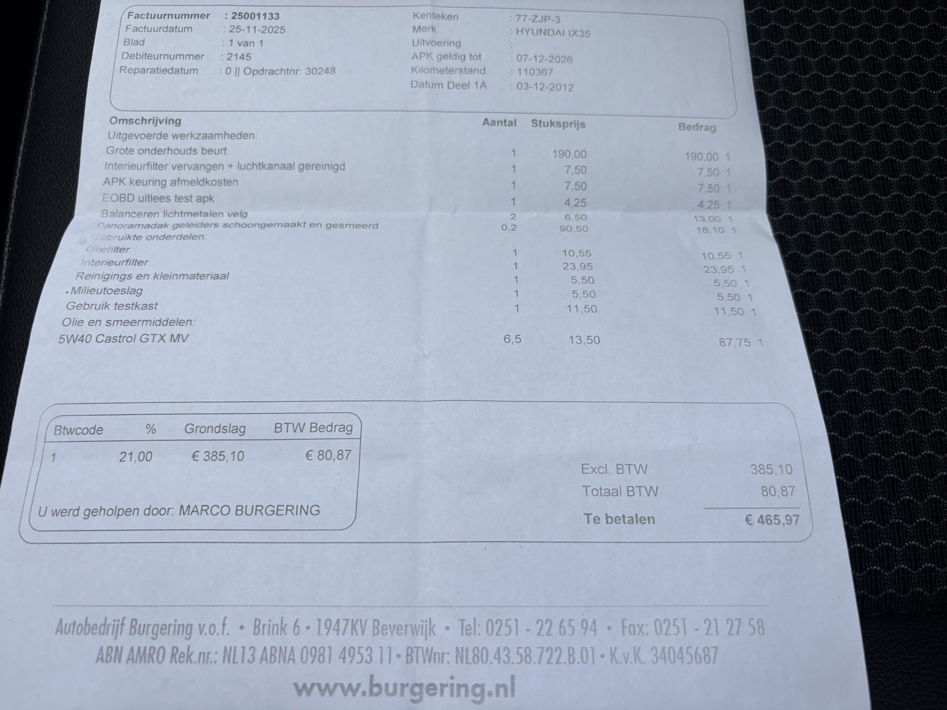 Foto van Hyundai Ix35