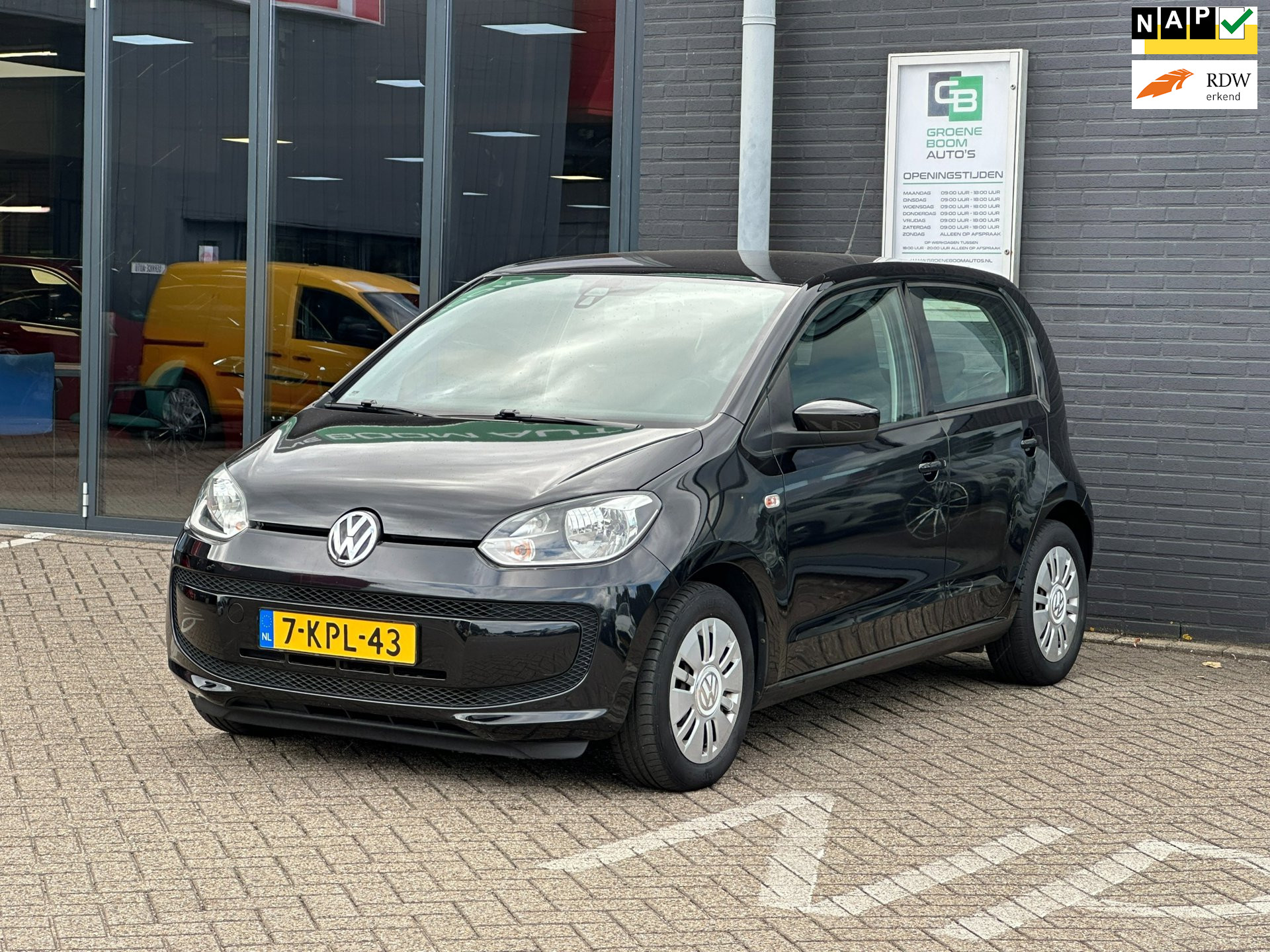 Volkswagen Up 1.0 move up! BlueMotion/AIRCO/5DEURS/NL AUTO-NAP 2013 - voorkant