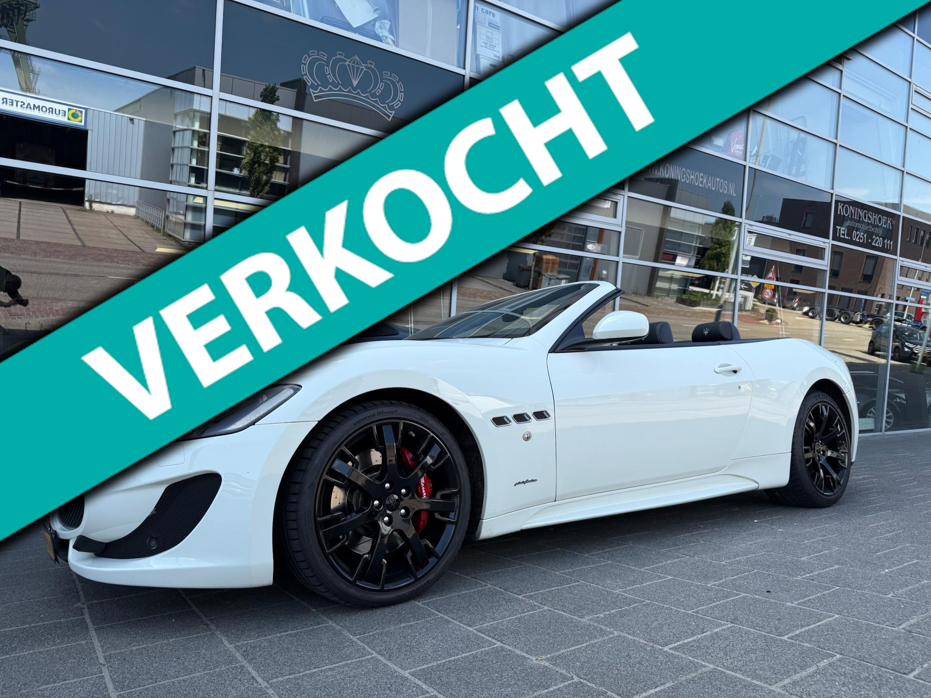 Maserati Grancabrio Sport 4.7 Sport 2014 - voorkant