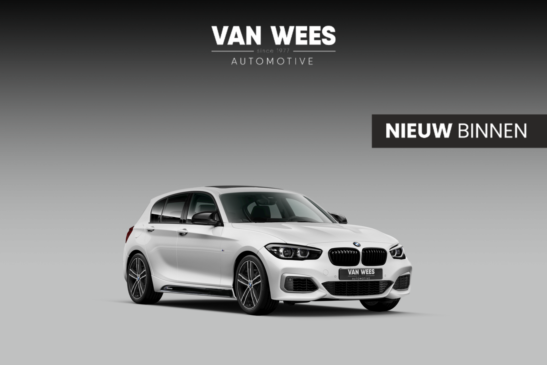 BMW 120i 120i Edition M Sport Shadow High Executive | 2e eigenaar | Driving Assistant | Schuif-/kanteldak | Camera | Harman Kardon | Keyless entry | LED | M sport remmen | PDC 2019 - voorkant