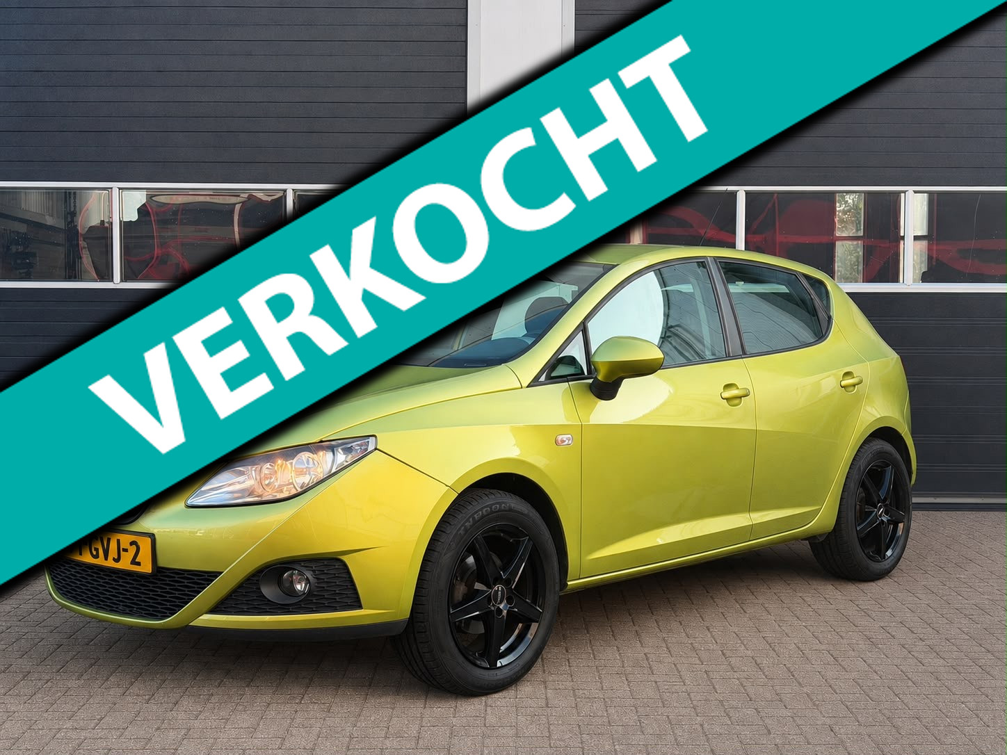Seat Ibiza 1.6 Sport-up |Airco|Cruise|APK|Elekt|Radio 2008 - voorkant
