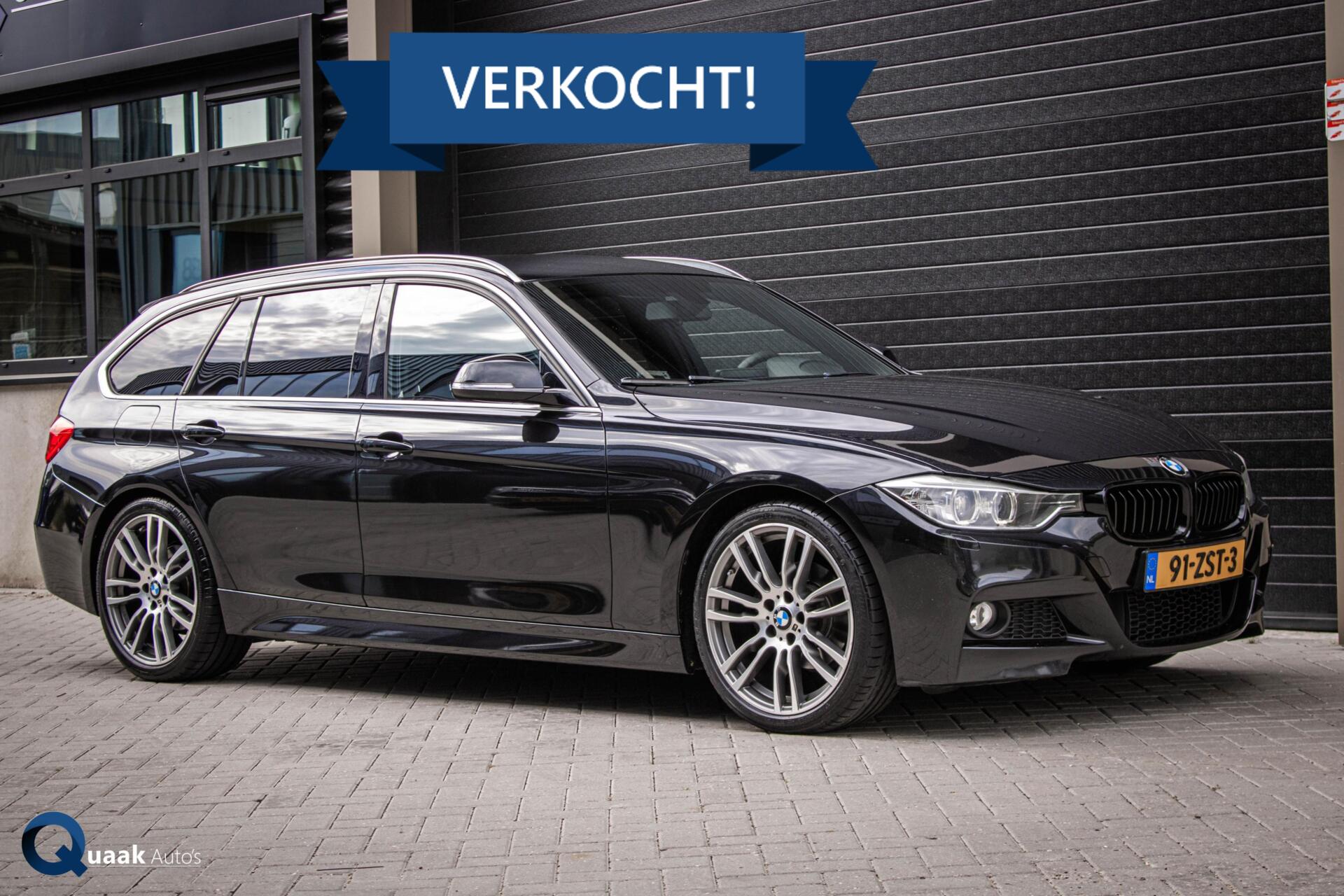 BMW 3er Reihe 320i M-Sport NW. KETTING & TURBO | LEER | 19" VELGEN | NAP 2013 - voorkant