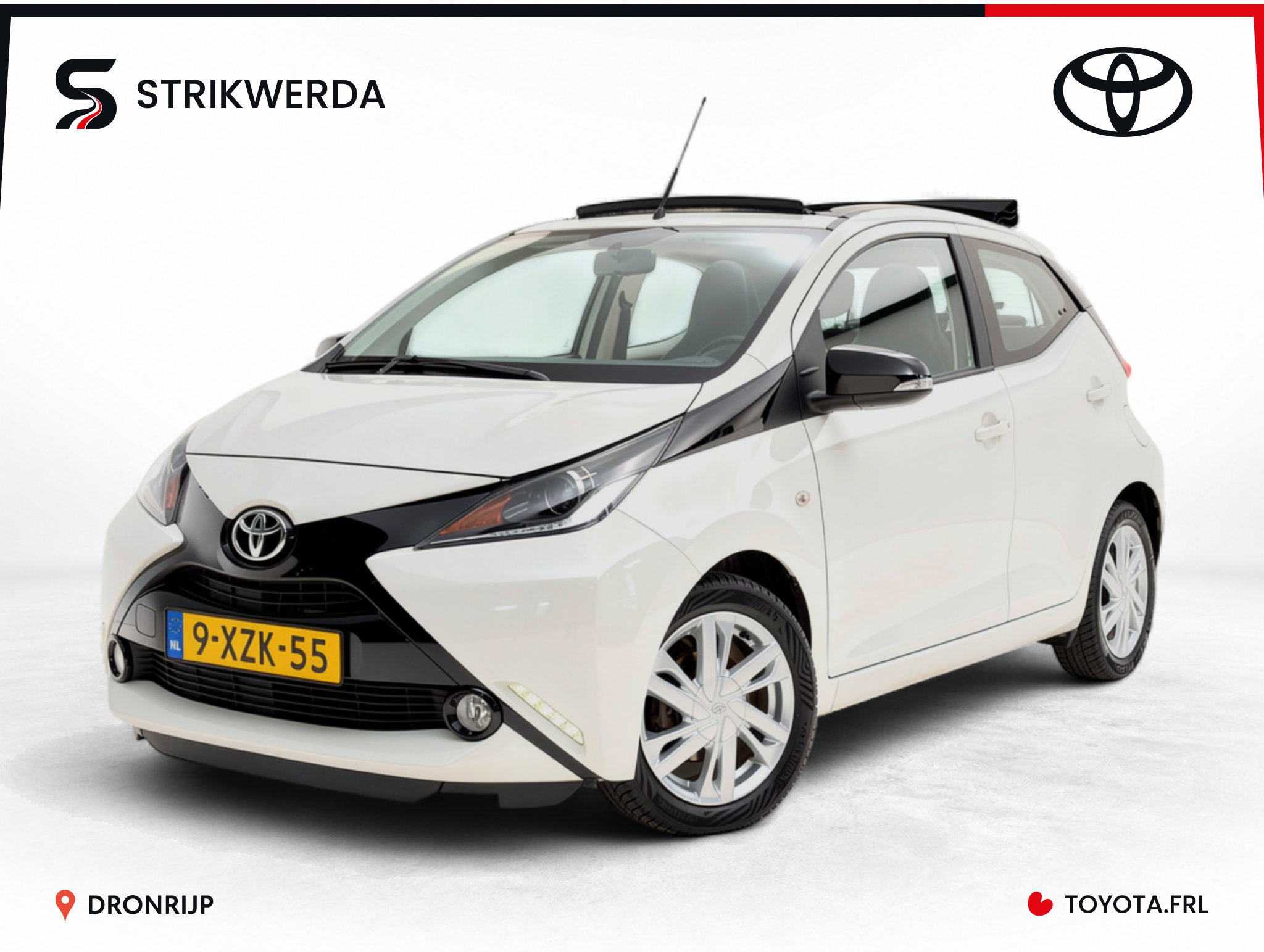 Toyota Toyota Aygo 1.0 VVT-i x-wave 2014 - voorkant