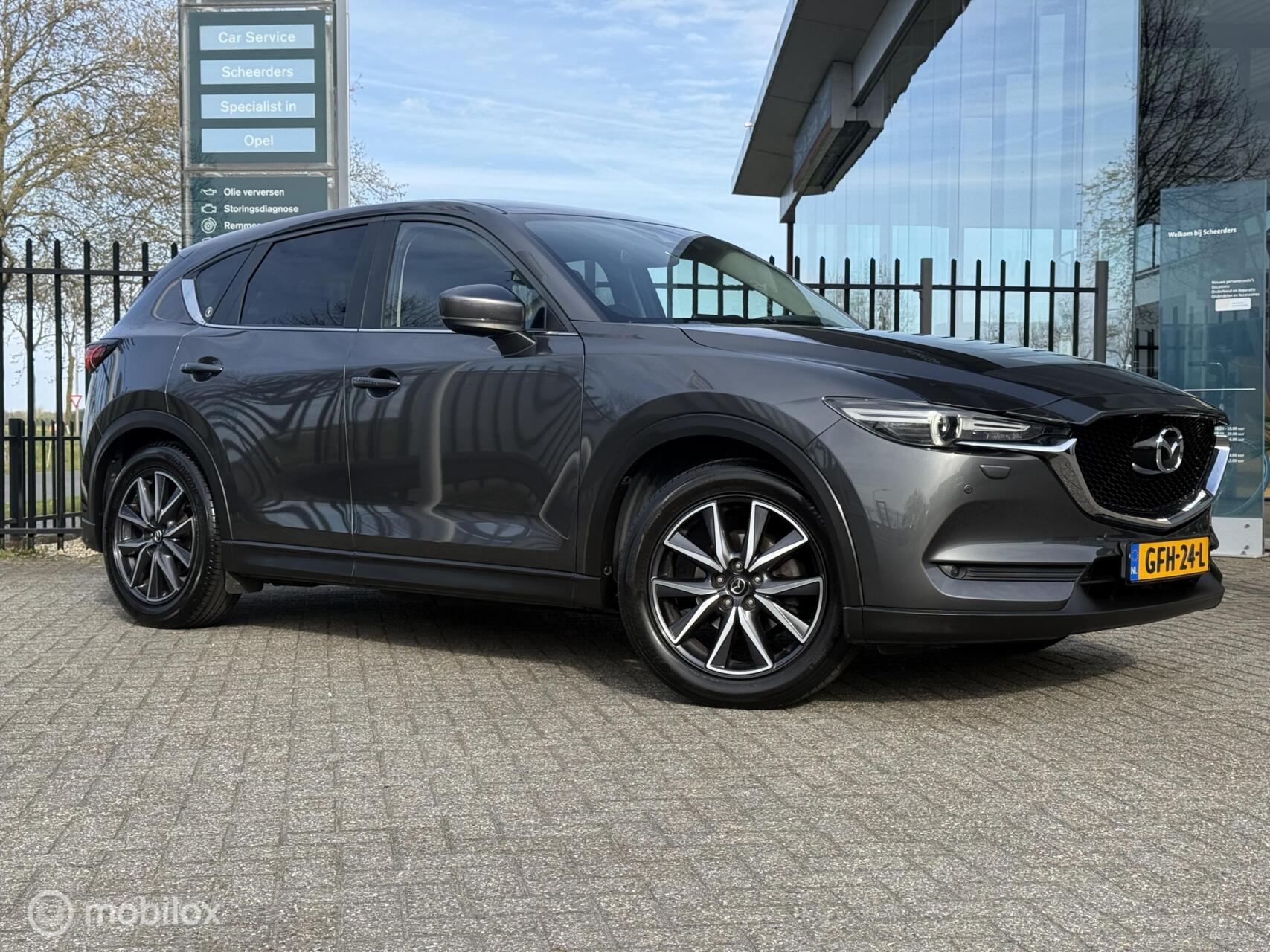 Mazda Mazda Cx-5 2.0 SkyActiv 165 | Navi | Stoel- stuur verwarming 2017 - voorkant