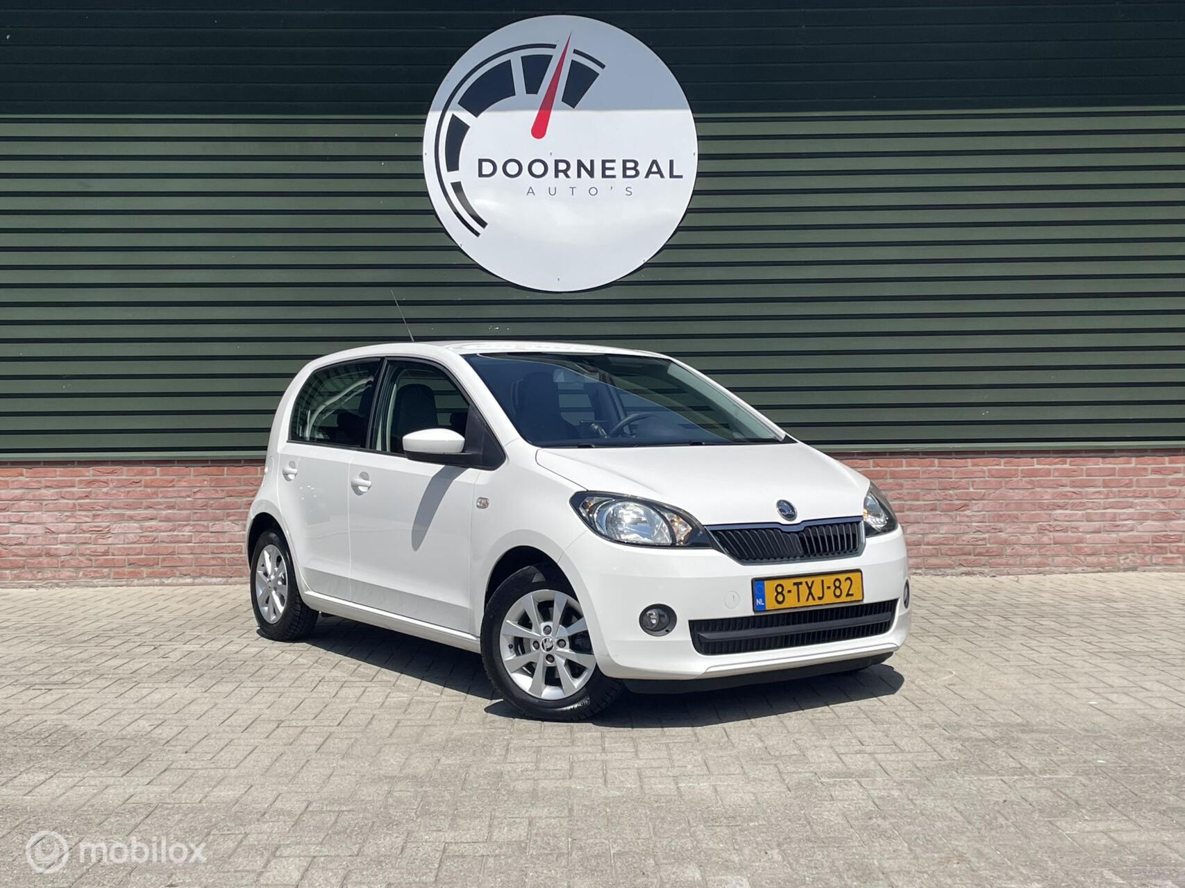 Skoda Citigo 1.0 Greentech Drive / KEURIG / GOED ONDH / NAVI 2014 - voorkant