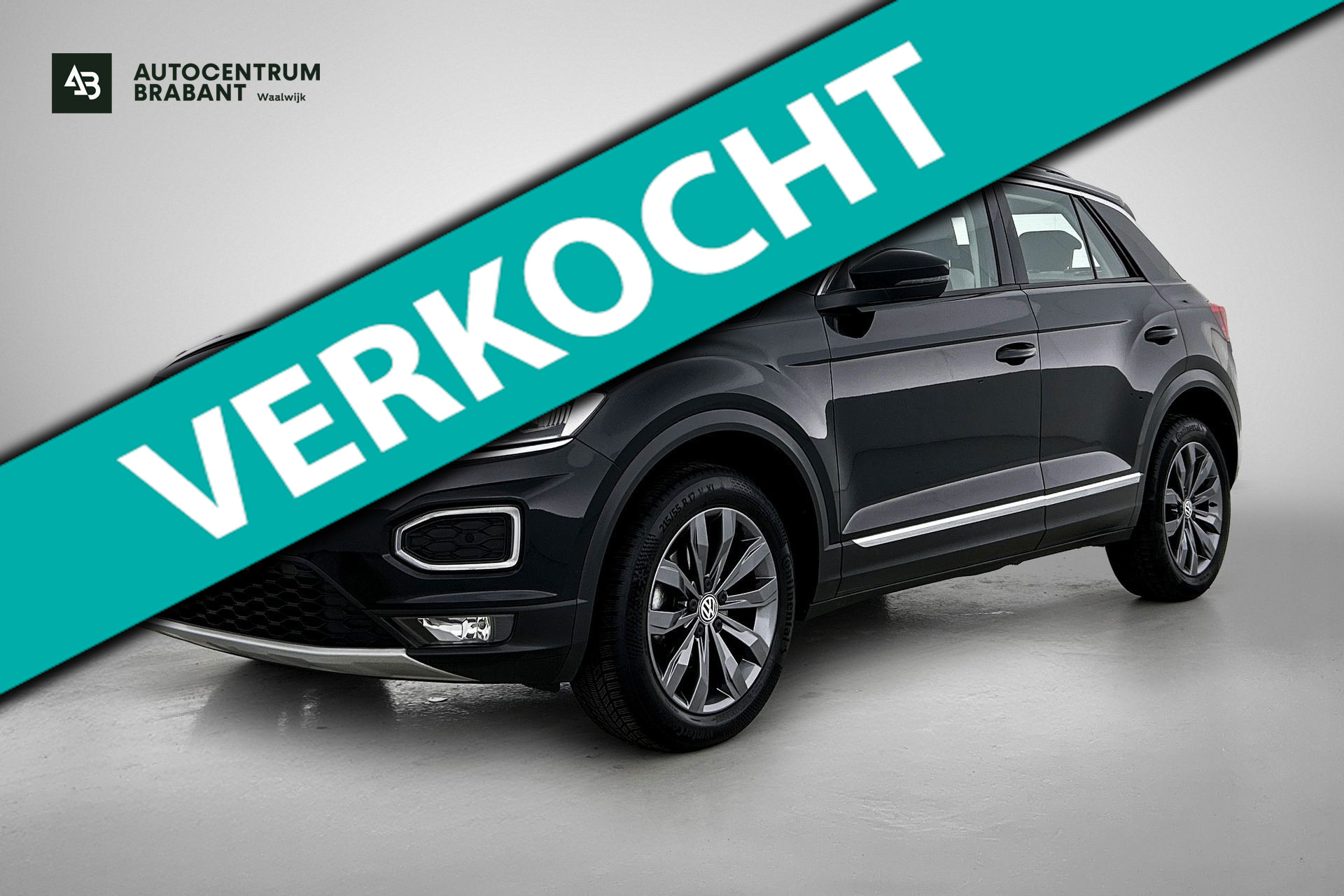 Volkswagen T-roc 1.5 TSI Sport(NL-auto, Goed OnderH, Carplay/ Android, PDC V+A, Addapt Cruise, Etc) 2019 - voorkant