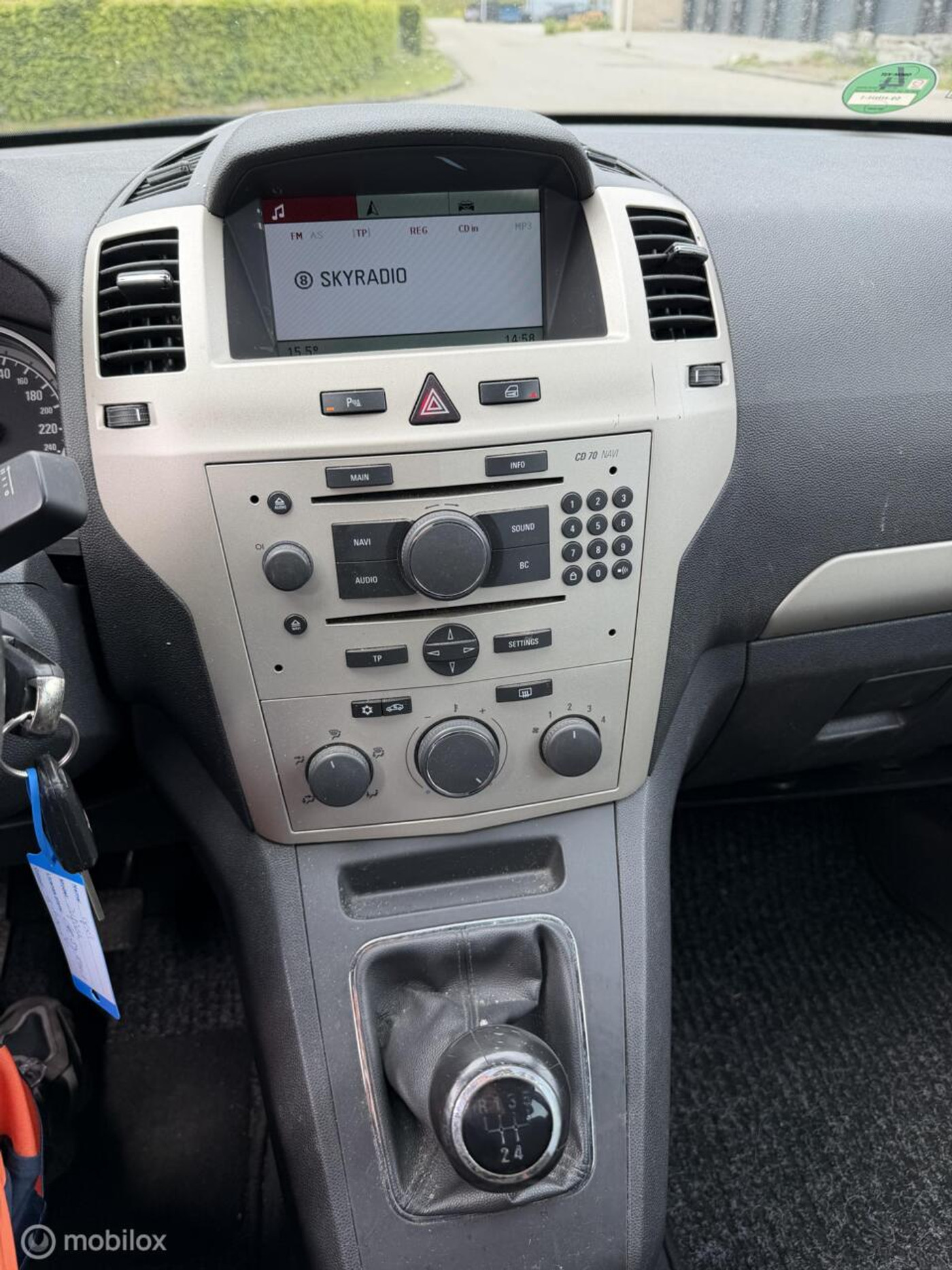 Foto van Opel Zafira