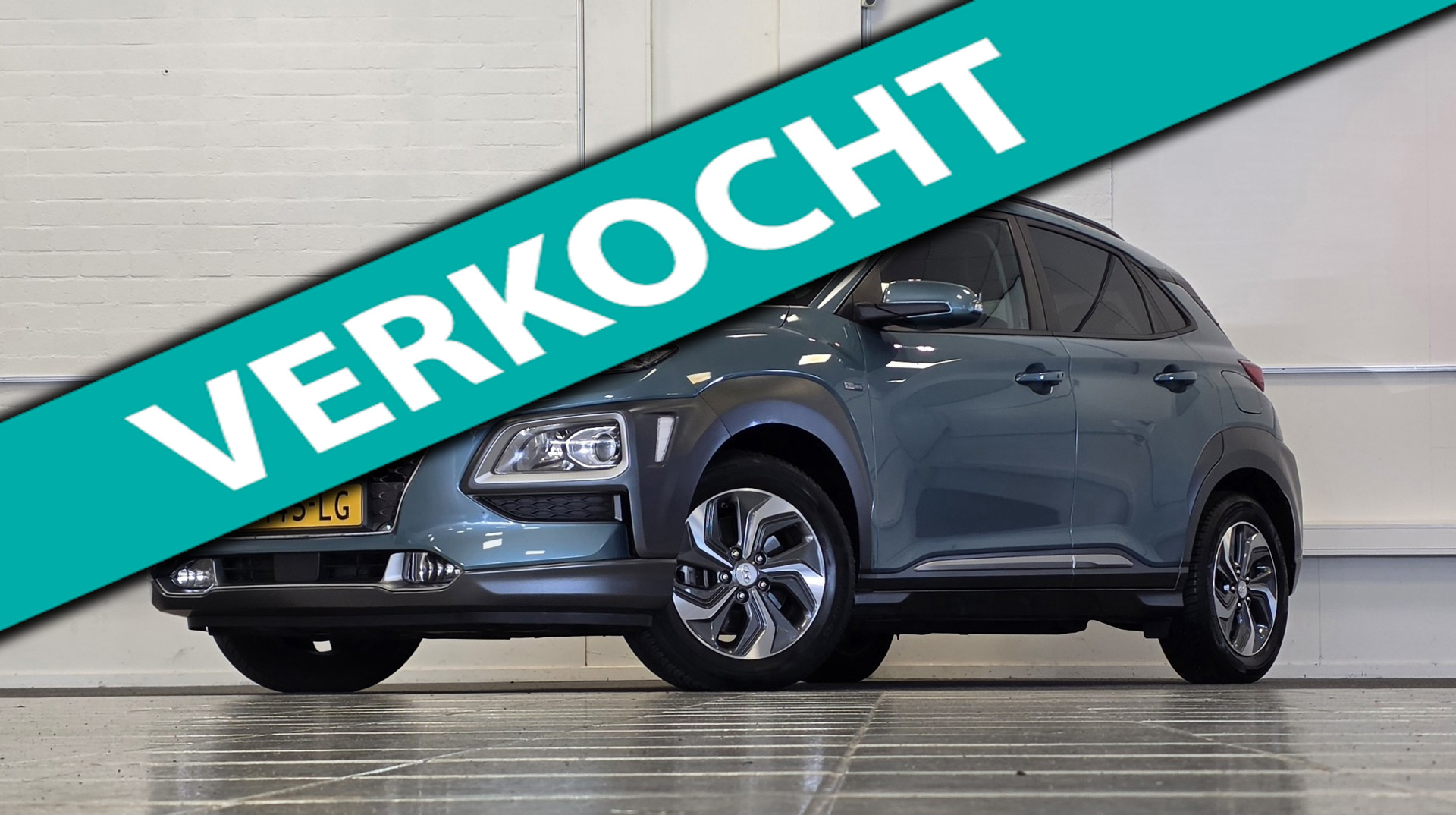 Hyundai Kona 1.6 GDI HEV Fashion Trekhaak 2e Eigenaar Camera Navi Mooi! 2020 - voorkant
