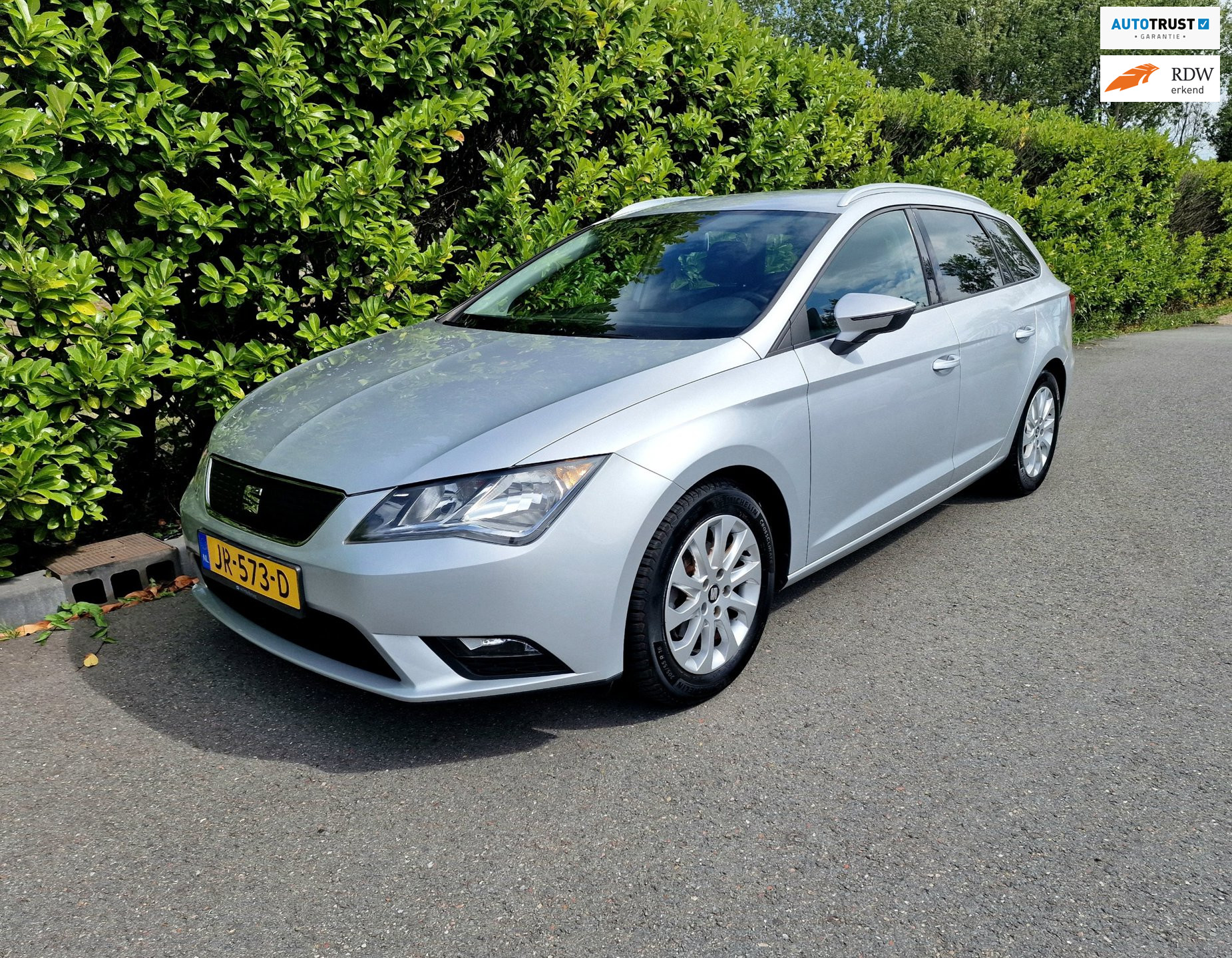 Seat Leon ST 1.0 EcoTSI Style Connect Cr Control Airco Trekhaak 2016 - voorkant