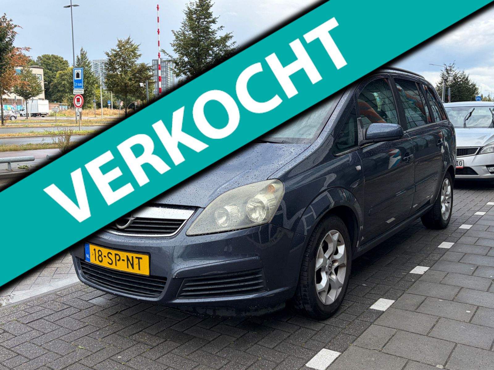 Opel Zafira 1.8 Enjoy RIJDGOED/7PERSOONS/AIRCO/APK 2006 - voorkant