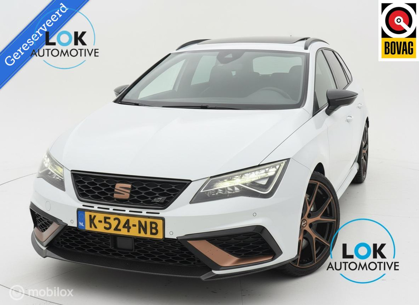 Seat Leon ST 2.0 TSI 4DRIVE CUPRA Ultimate Edition PANO|BREMBO|BEATS 2019 - voorkant