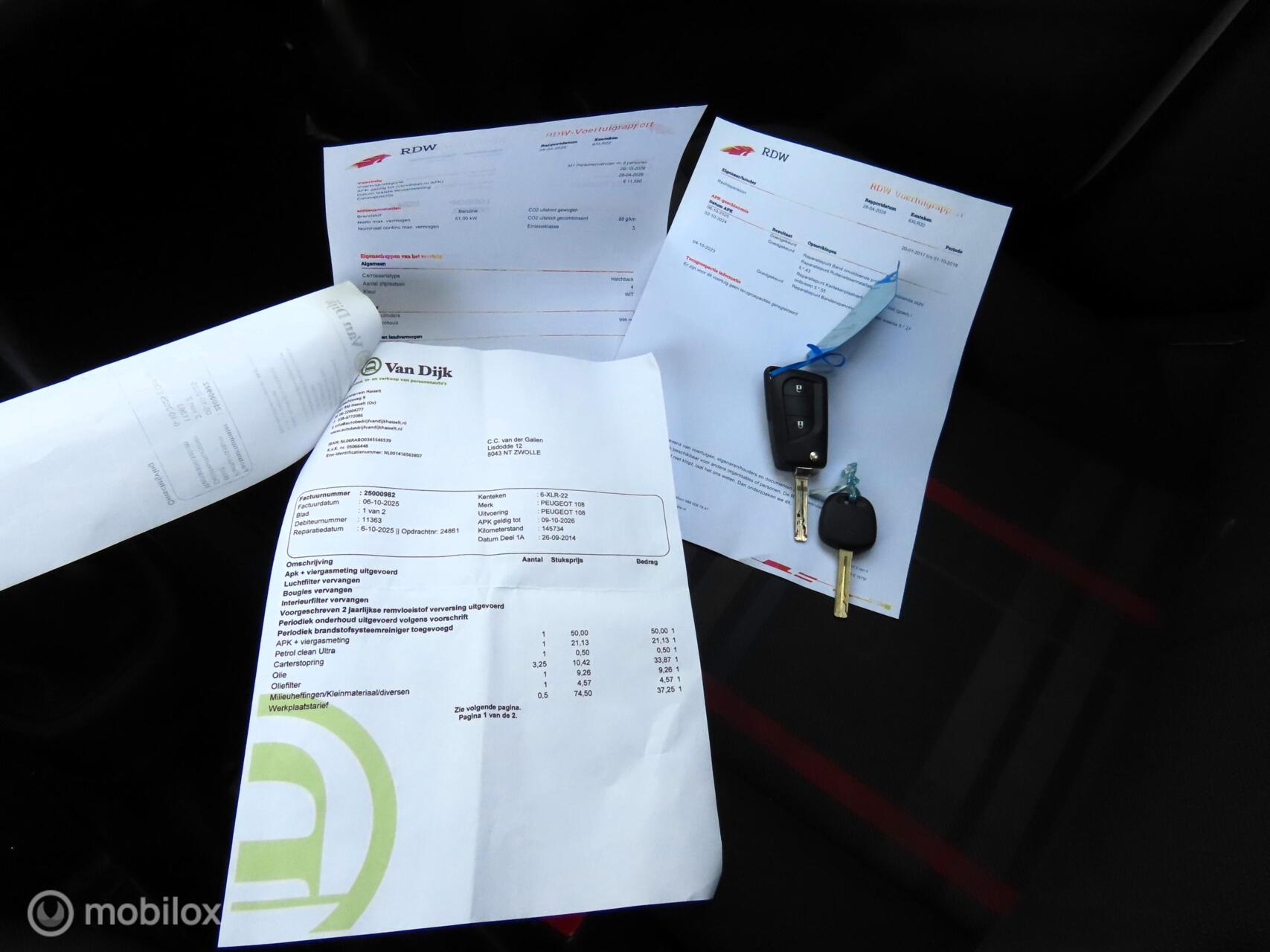 Foto van Peugeot Peugeot 108