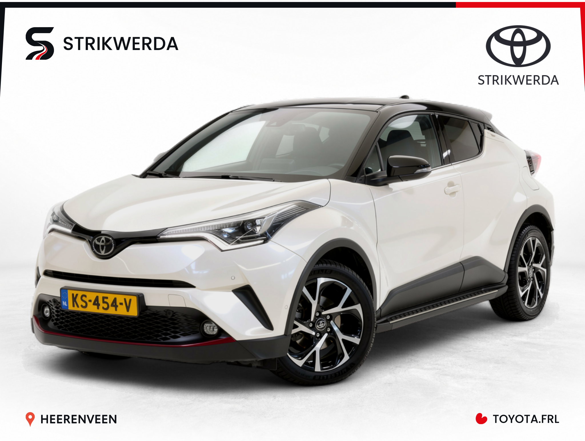Toyota C-hr 1.2 Bi-Tone Plus 2016 - voorkant