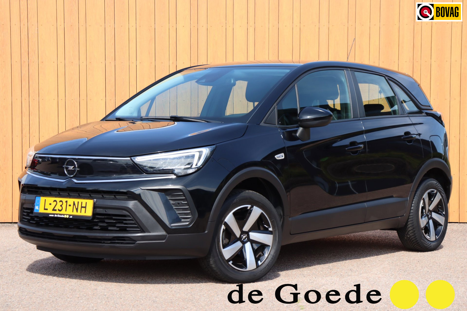 Opel Crossland 1.2 Turbo Edition 2020 org.NL a-camera stoel+stuurverw. pdc navi 2021 - voorkant