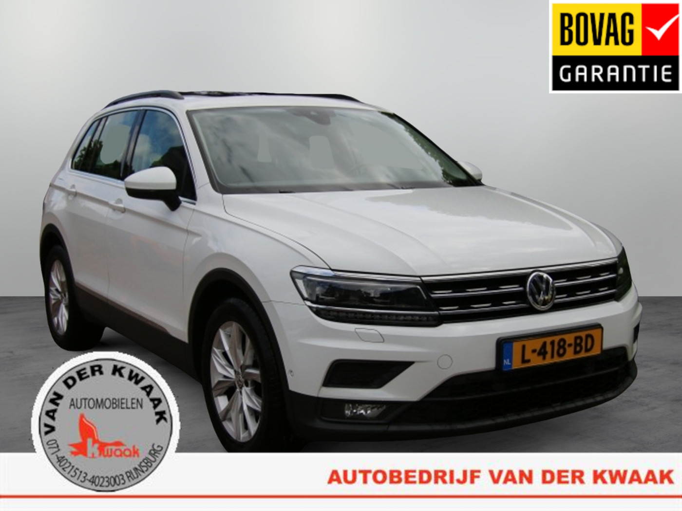 Volkswagen Tiguan 1.5 TSI ACT Highline 2018 - voorkant