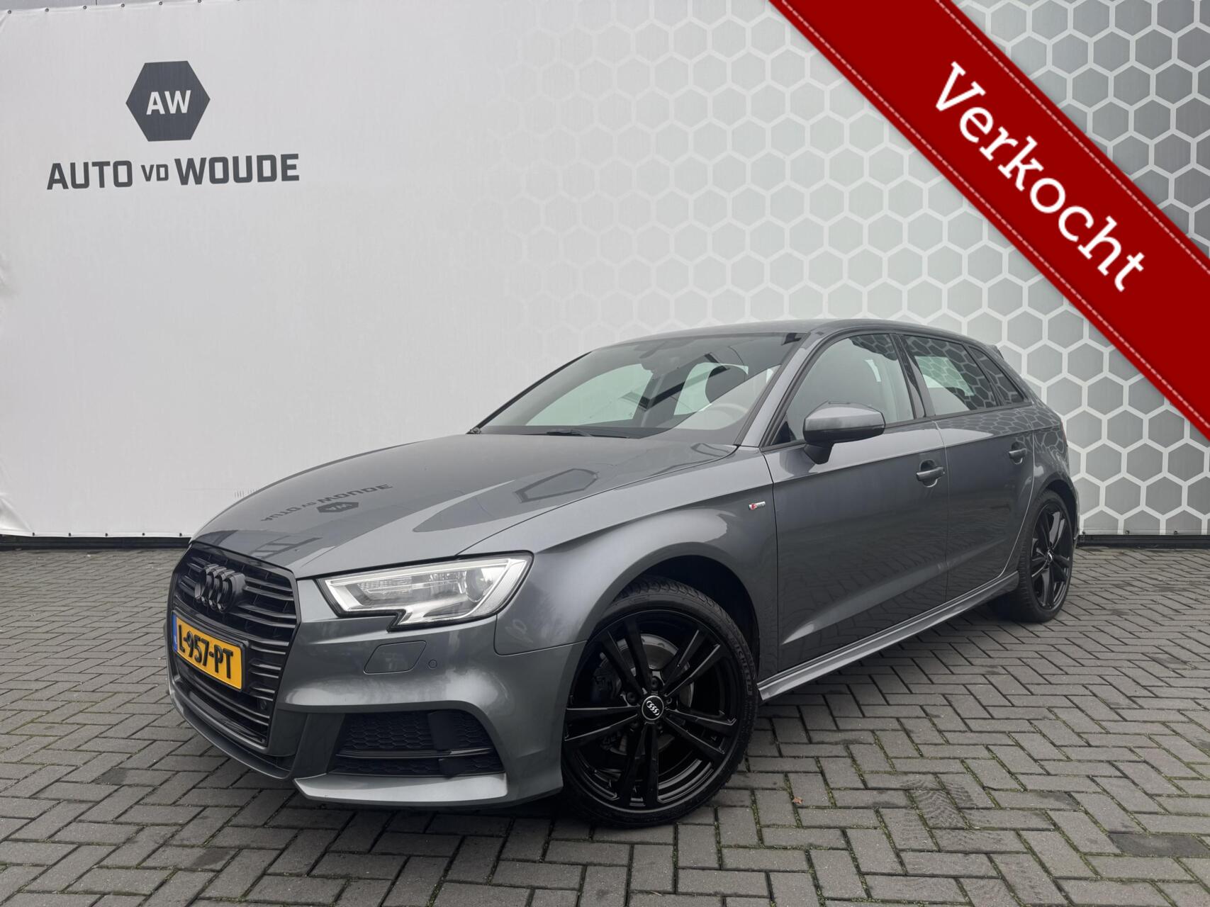 Audi A3 Sportback 1.5 TFSI CoD Sport S Line Edition 2018 - voorkant