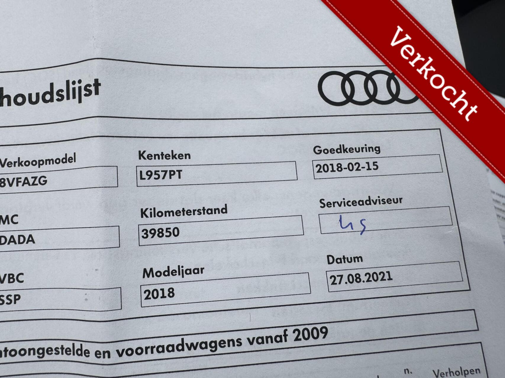 Foto van Audi A3 Sportback