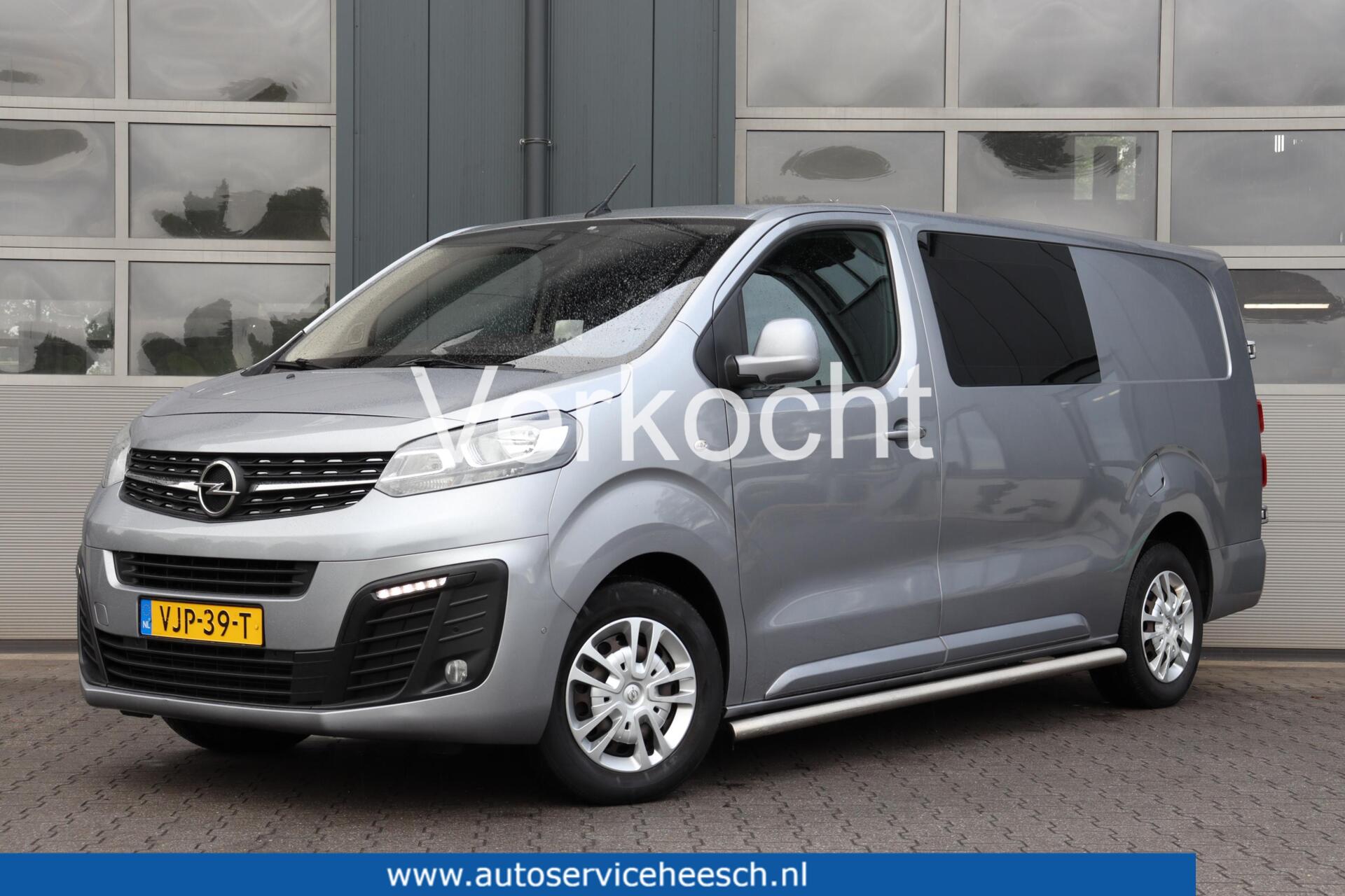 Opel Vivaro 2.0 CDTI L3H1 l DUBBEL CABINE l AUTOMAAT l NAVI l CAMERA l HEAD-UP DISPLAY 2021 - voorkant
