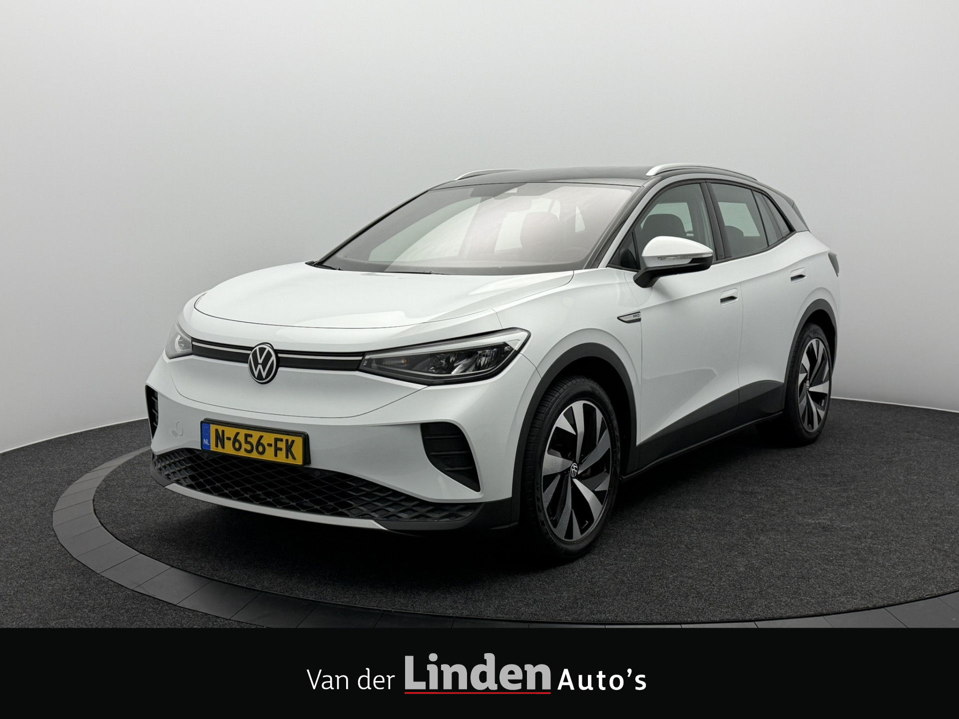 Volkswagen Id.4 Pro 150 KW Life 77 kWh SOH 93,5% | Trekhaak | Navigatie | Carplay&Android | Stuur/Stoelverwarming 2021 - voorkant