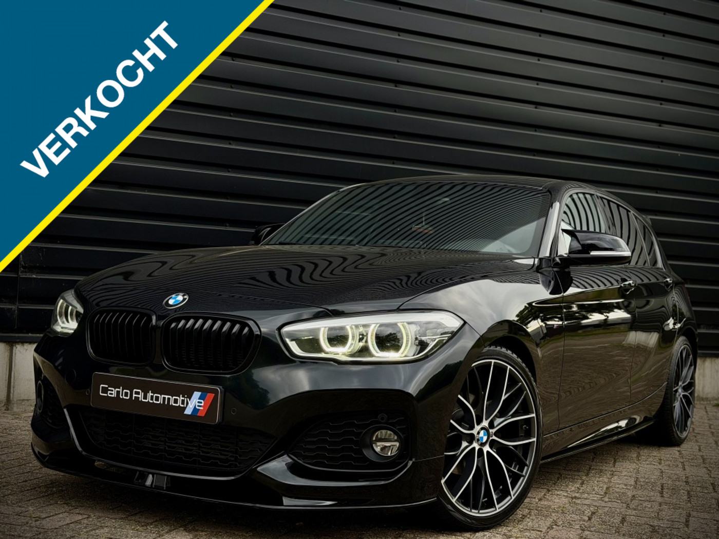 BMW 118i 118i M-PERFORMANCE LEDER|HiFi|CARPLAY|19'' M|LED 2018 - voorkant