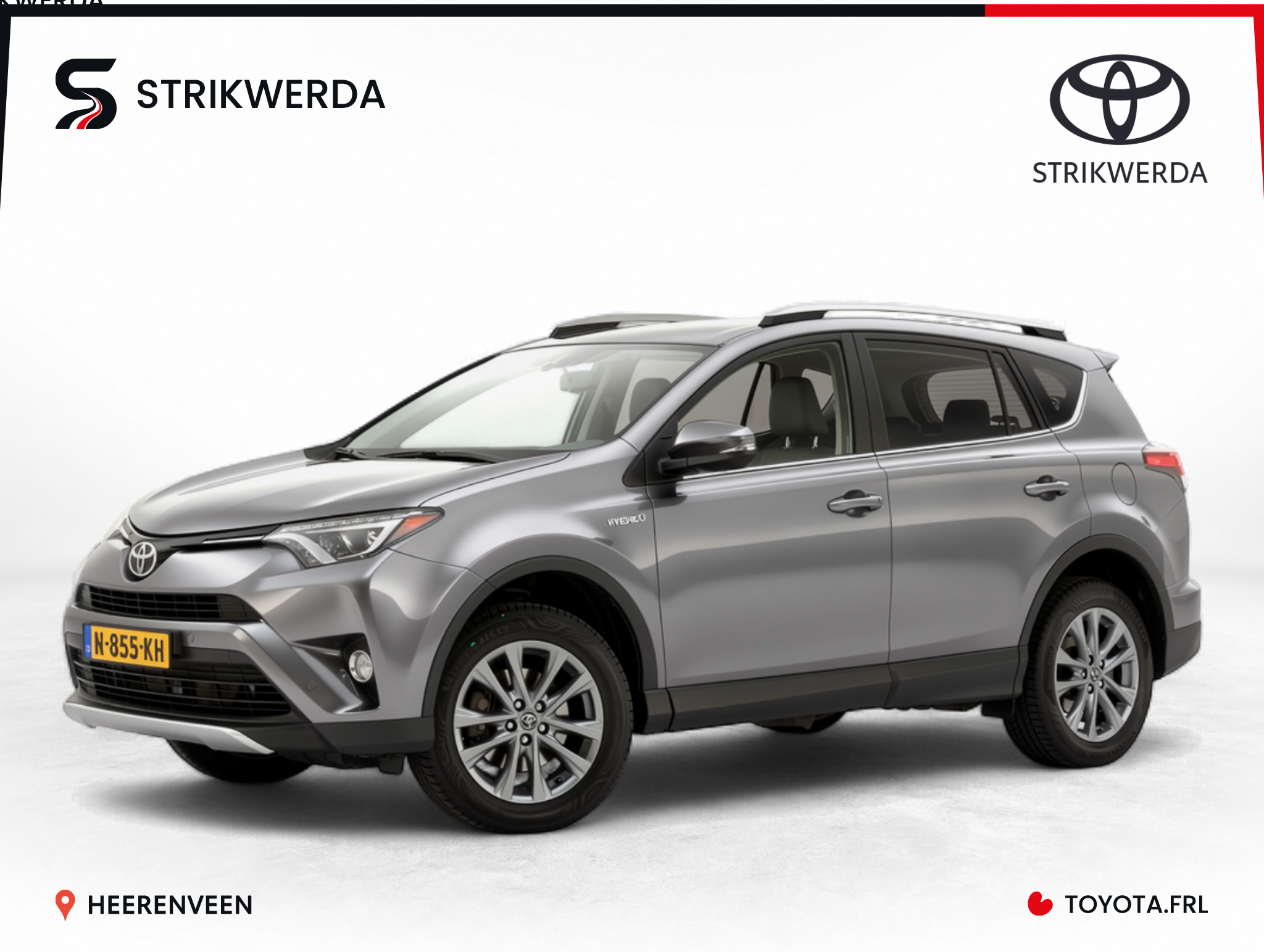 Toyota Toyota Rav4 2.5 Hybrid AWD Executive Business 2018 - voorkant