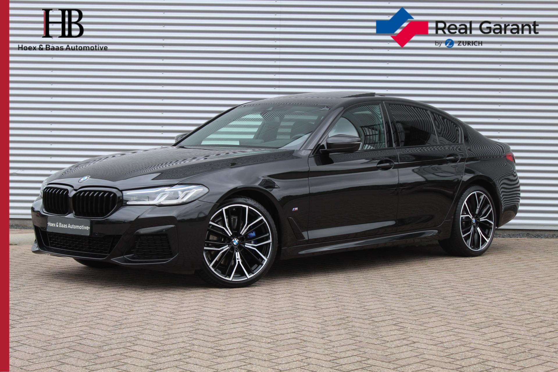 BMW 520i 520i M-Sport/Schuifdak/Sfeerverl/20inch/Leder 2022 - voorkant