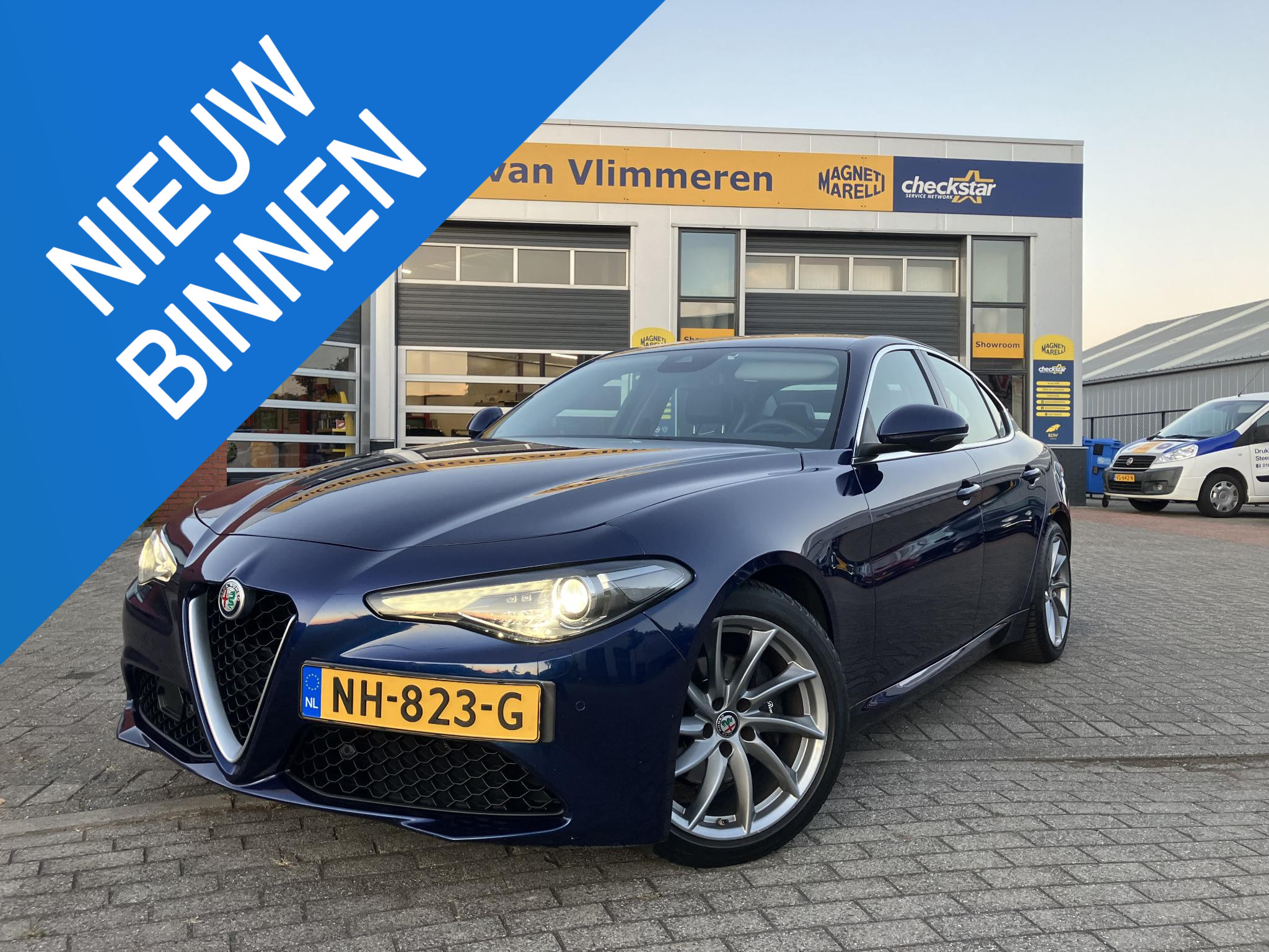 Alfa Romeo Giulia 2.0T Super 2017 - voorkant