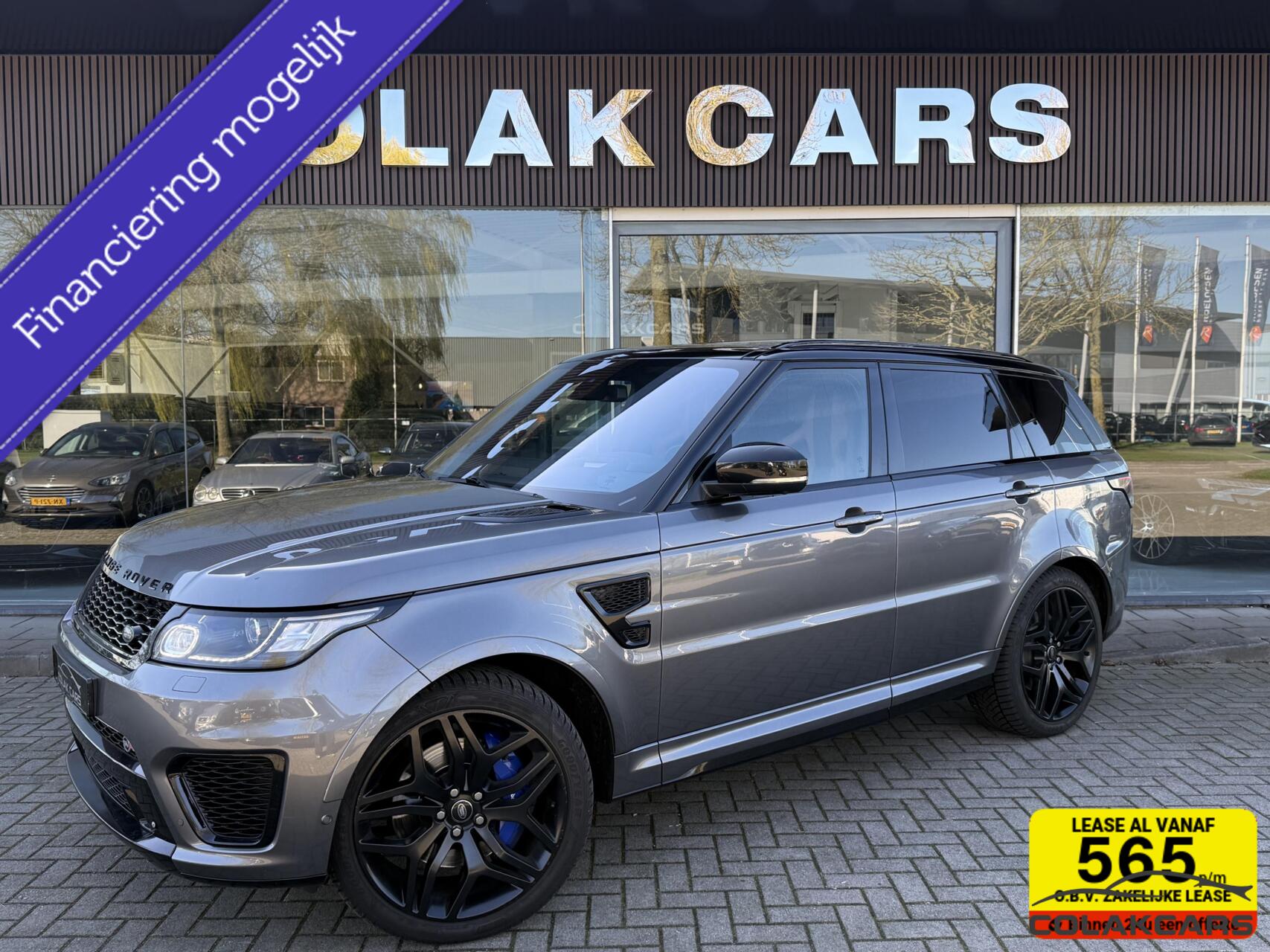 Land Rover Range Rover Sport 5.0 V8 Supercharged SVR Pano 2015 - voorkant