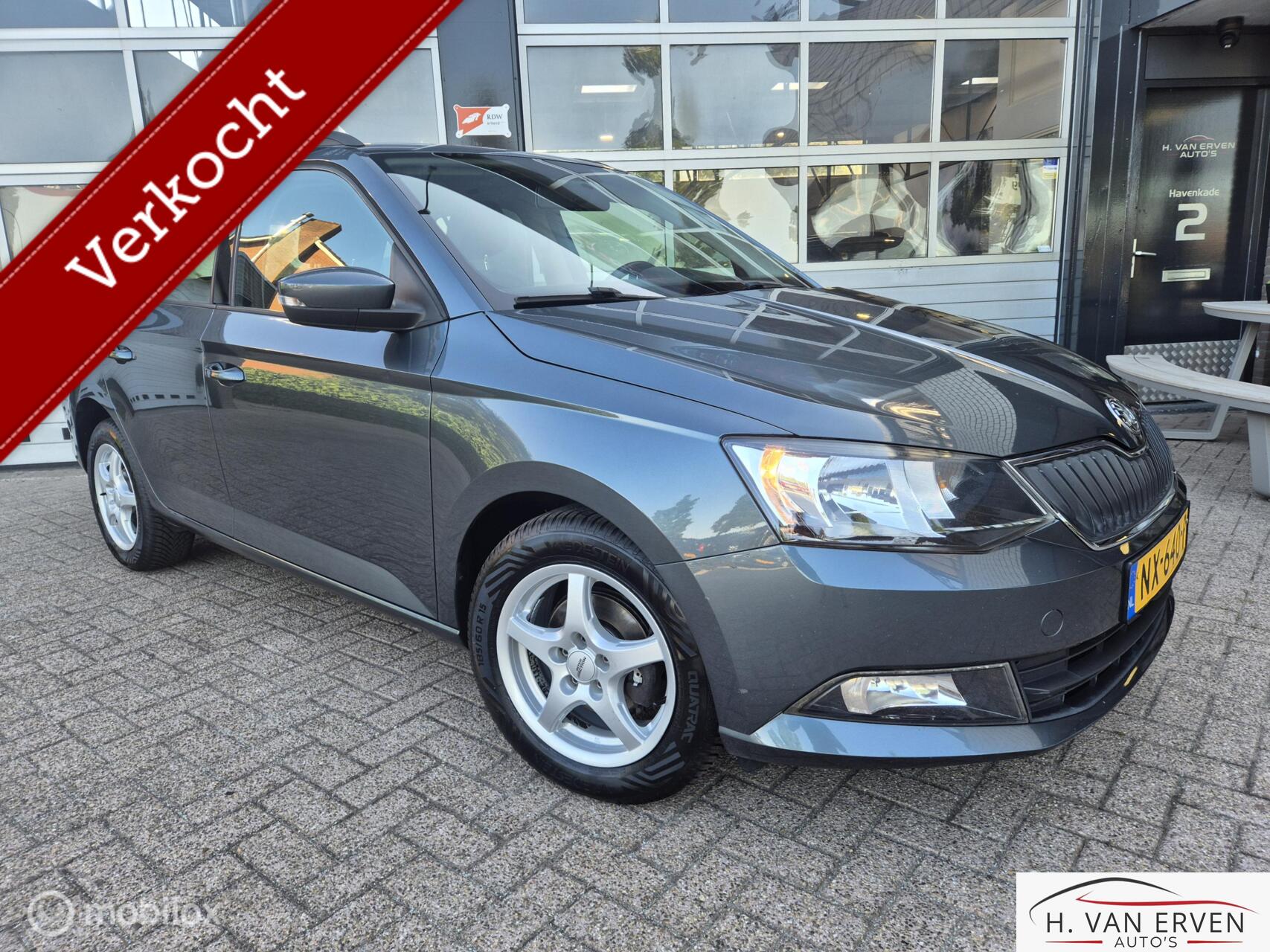 Skoda Fabia 1.0 Ambition AIRCO CRUISE 15" 2E EIGENAAR 2016 - voorkant