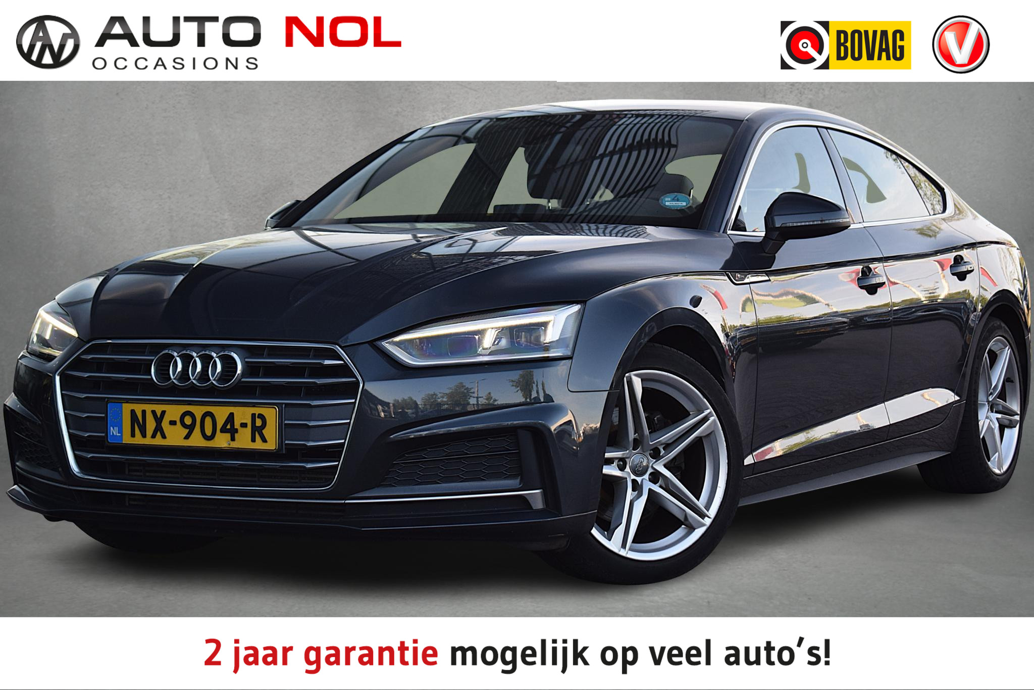 Audi A5 Sportback 2.0 TFSI Sport Pro Line S 2017 - voorkant